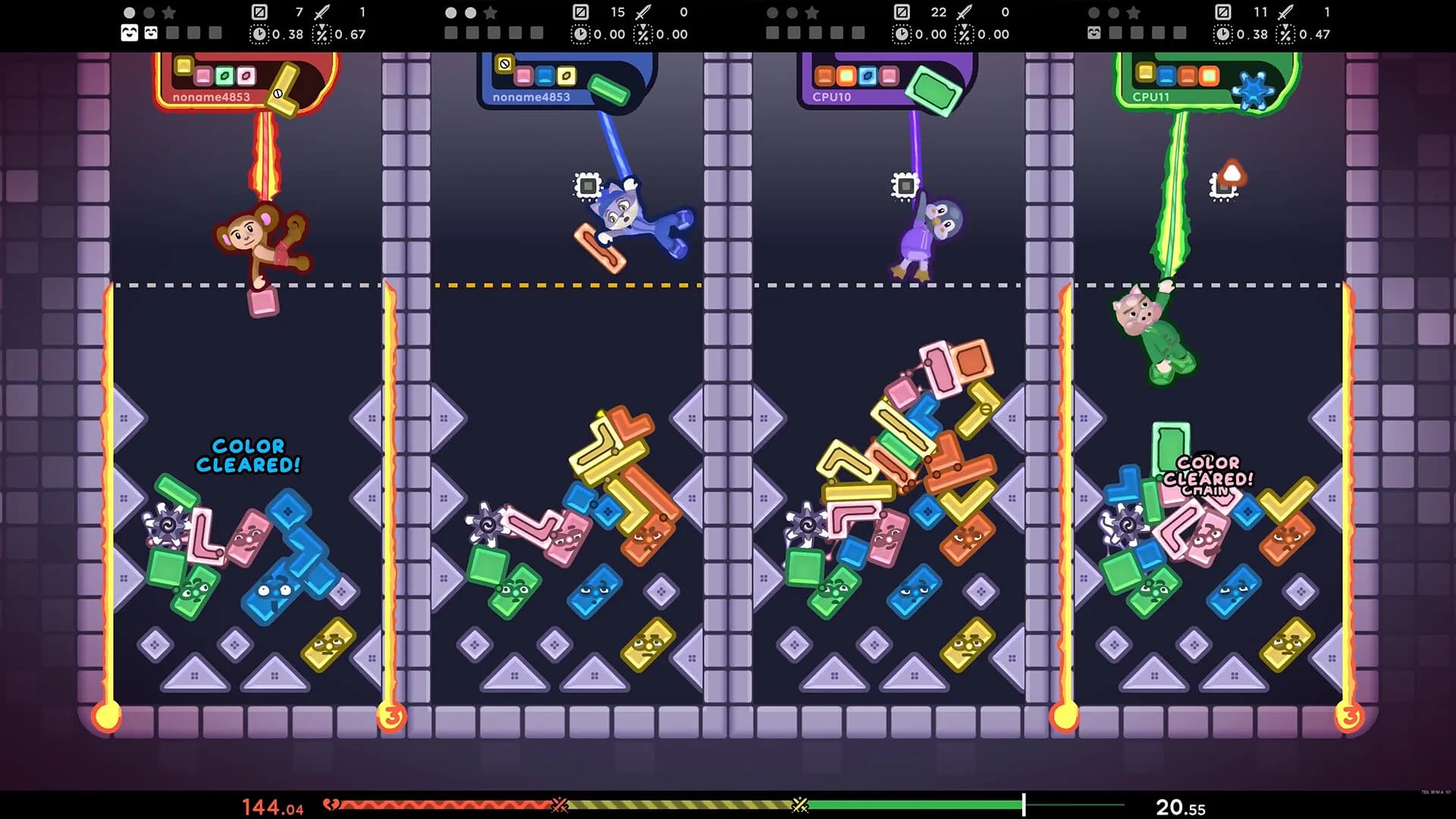 TopplePOP: Bungee Blockbusters görsel 11