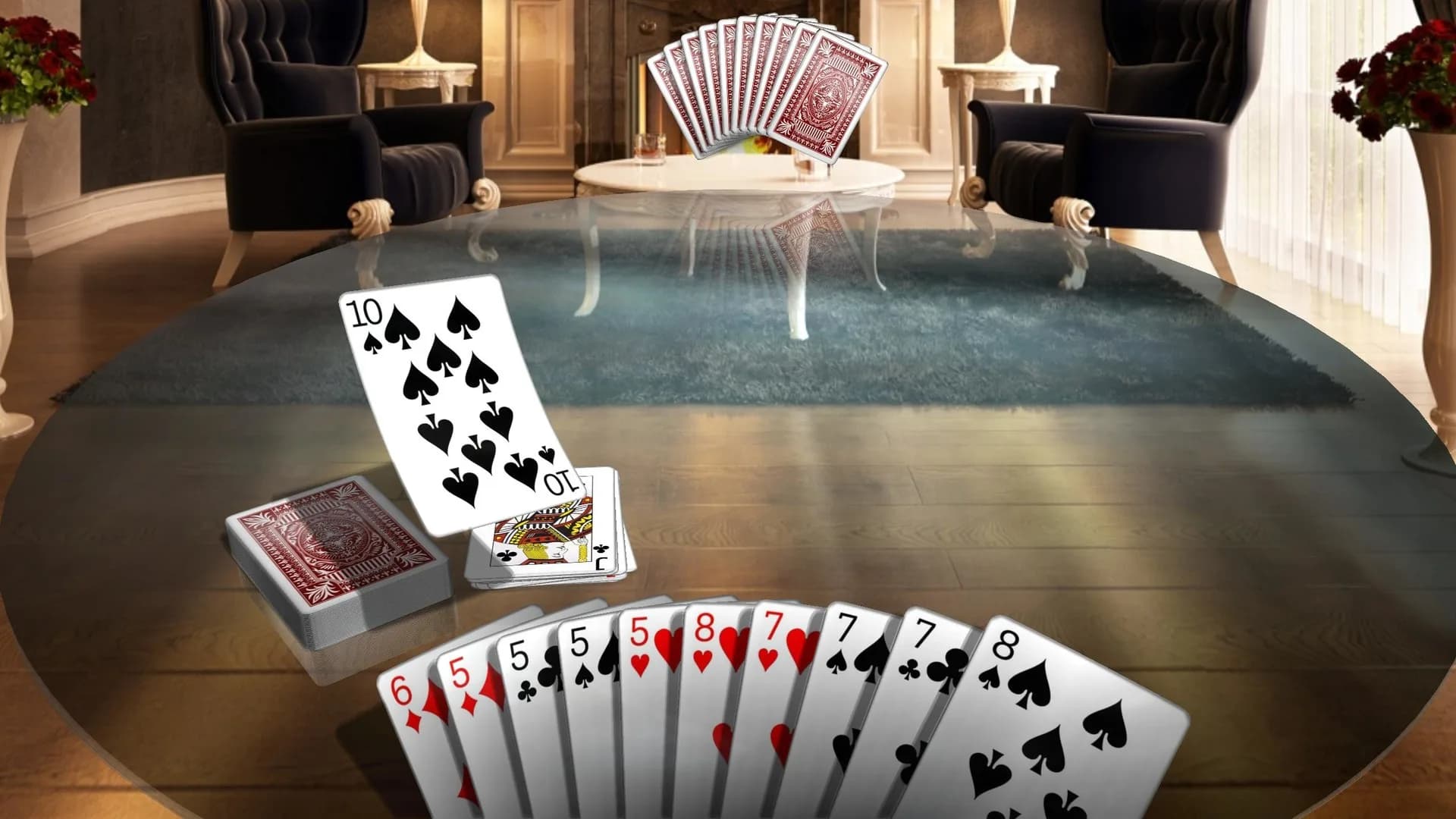 Gin Rummy 3D Premium görsel 8