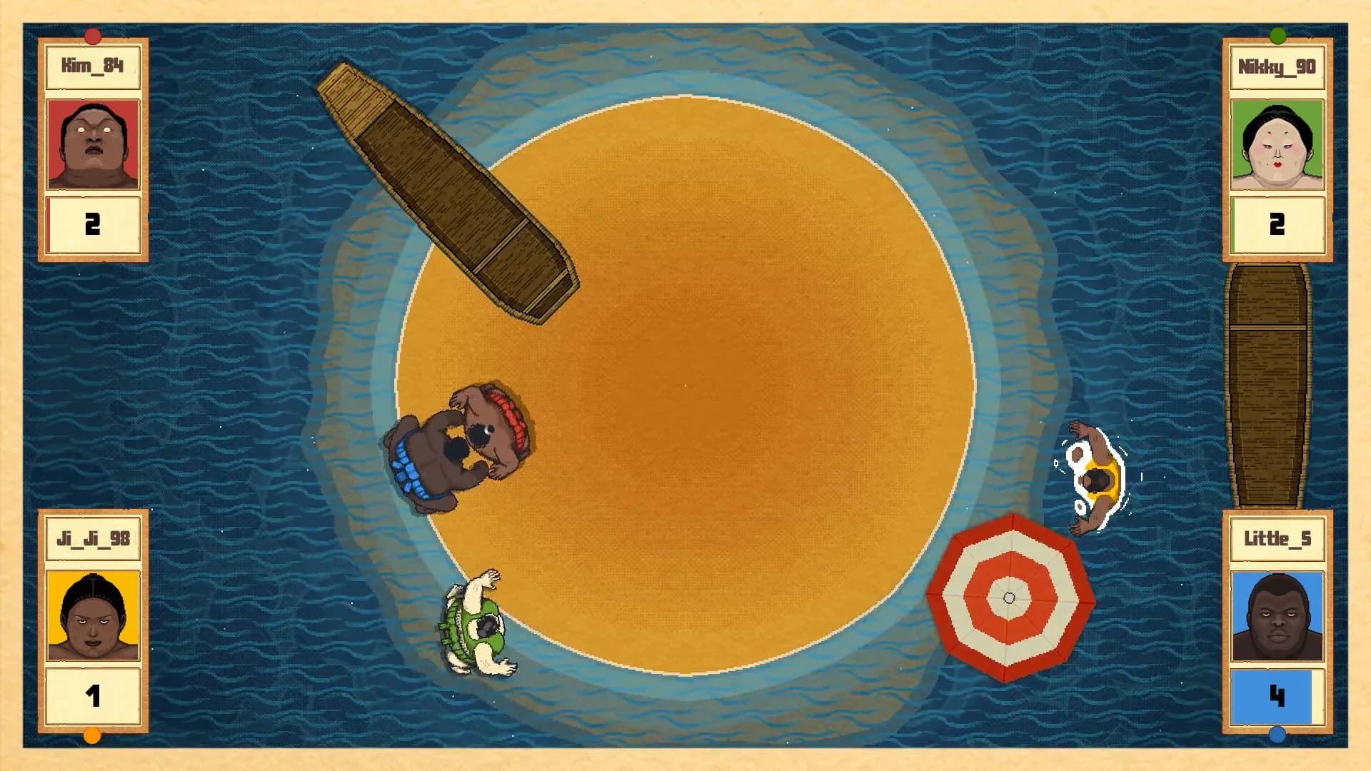 Circle of Sumo: Online Rumble! görsel 3