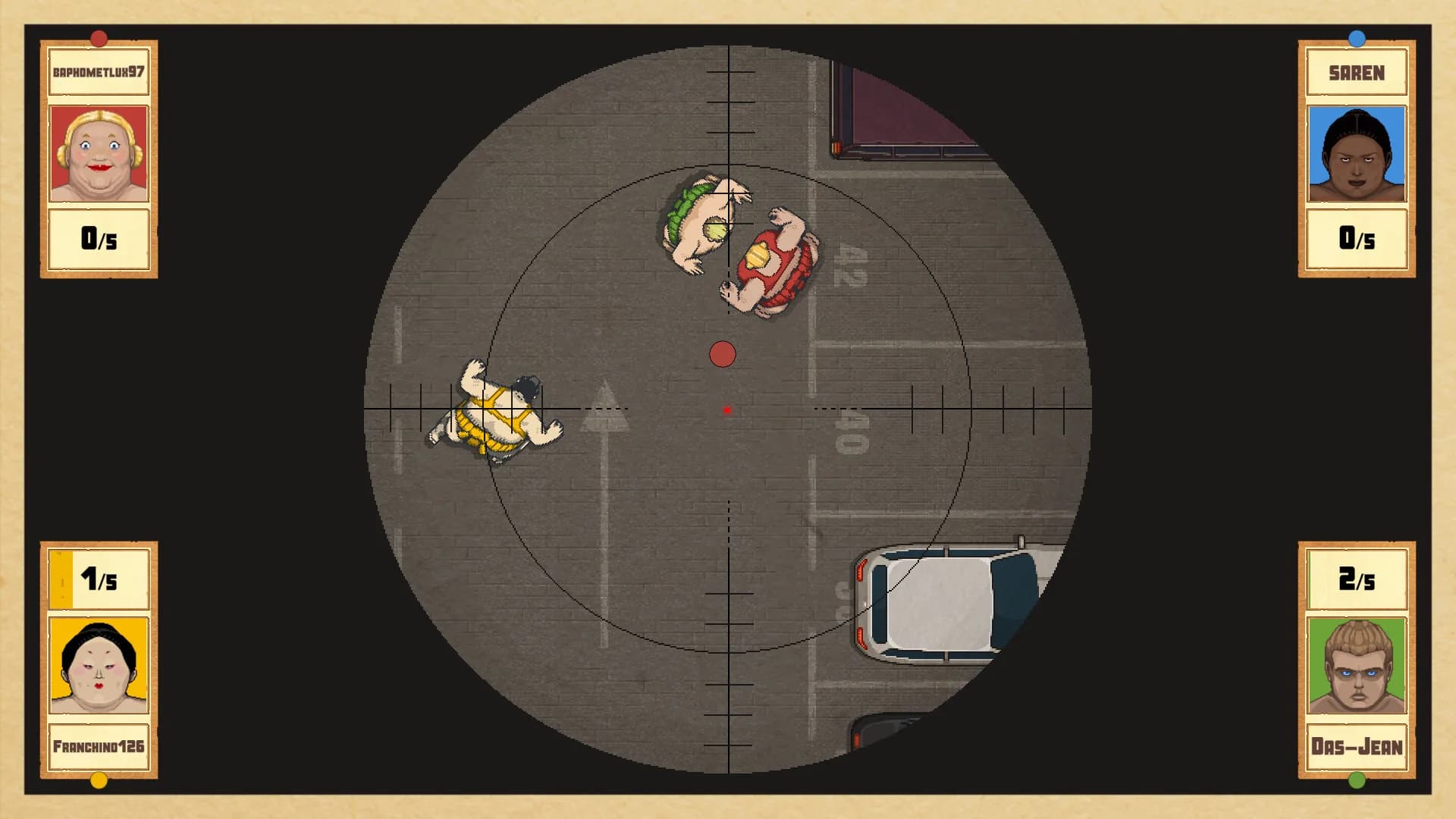 Circle of Sumo: Online Rumble! görsel 7