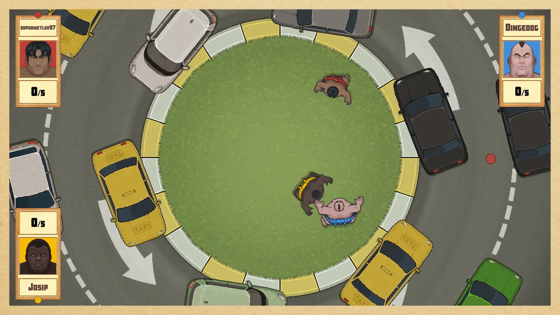 Circle of Sumo: Online Rumble! görsel 9