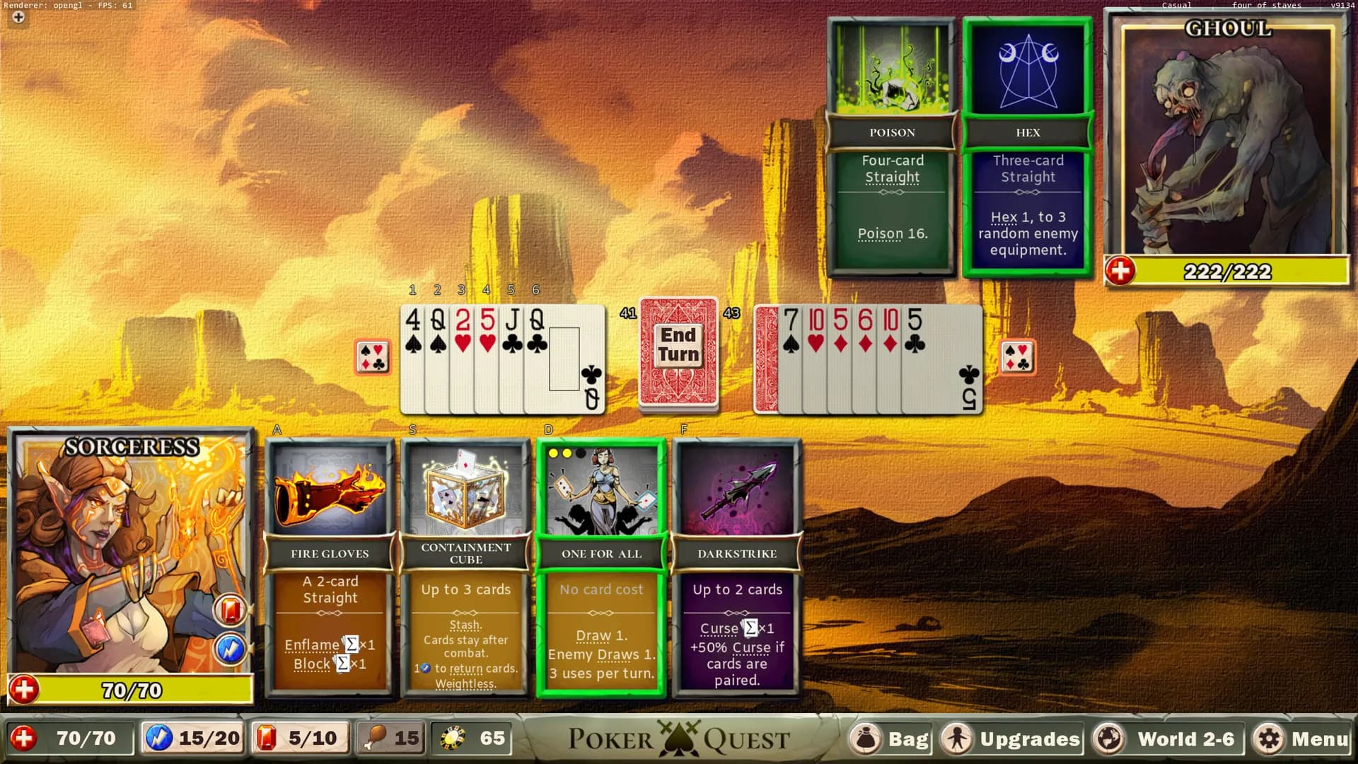 Poker Quest: Swords and Spades görsel 8