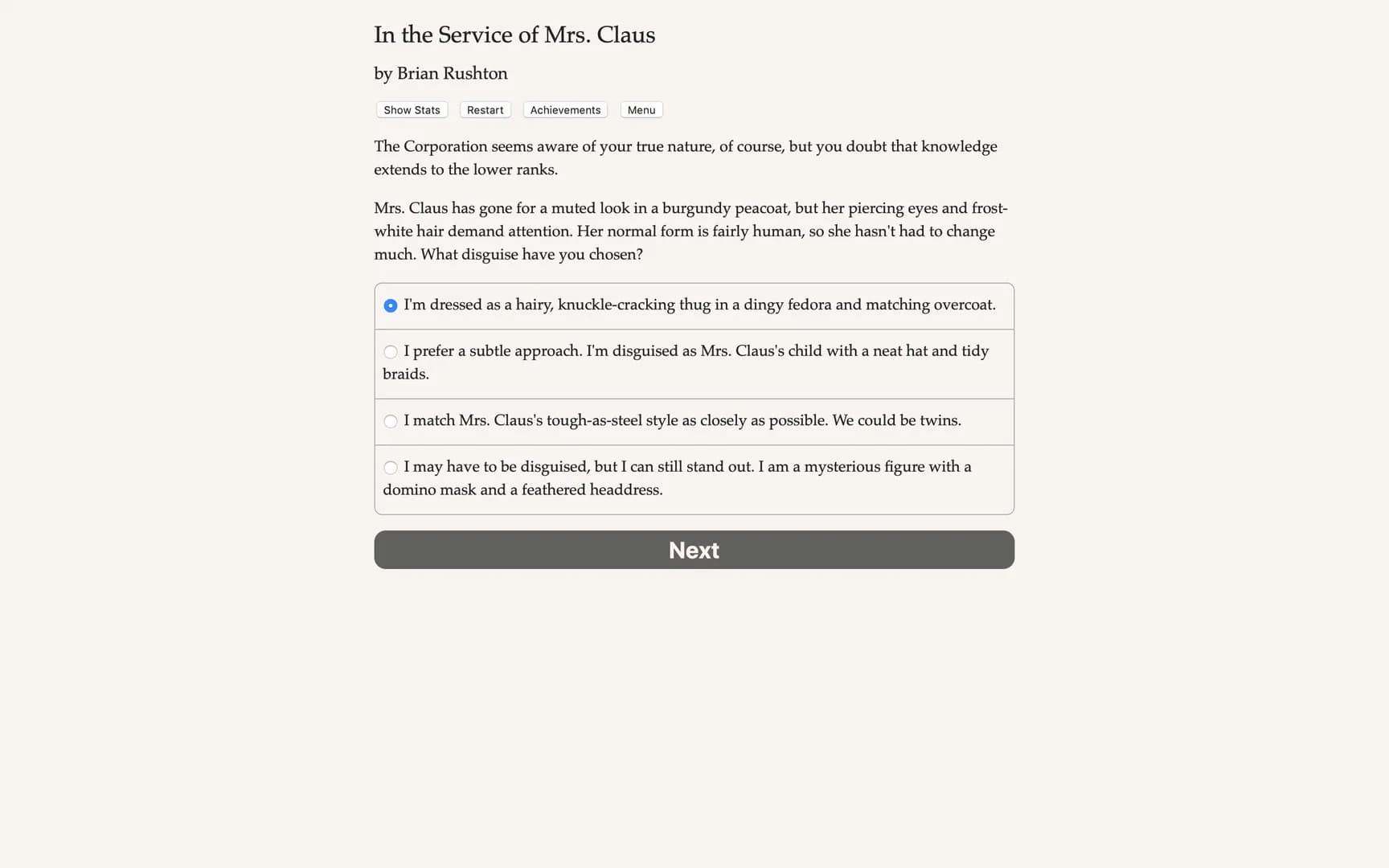 In the Service of Mrs. Claus görsel 4