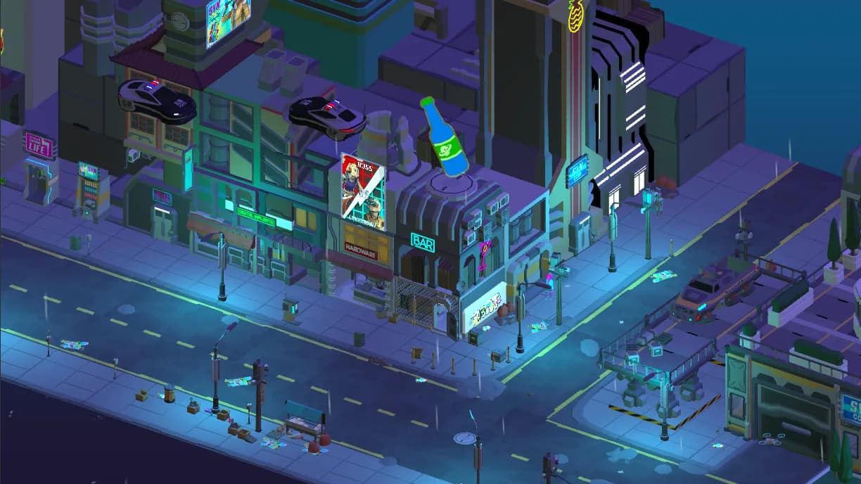 Cyberpunk Bar Sim görsel 5