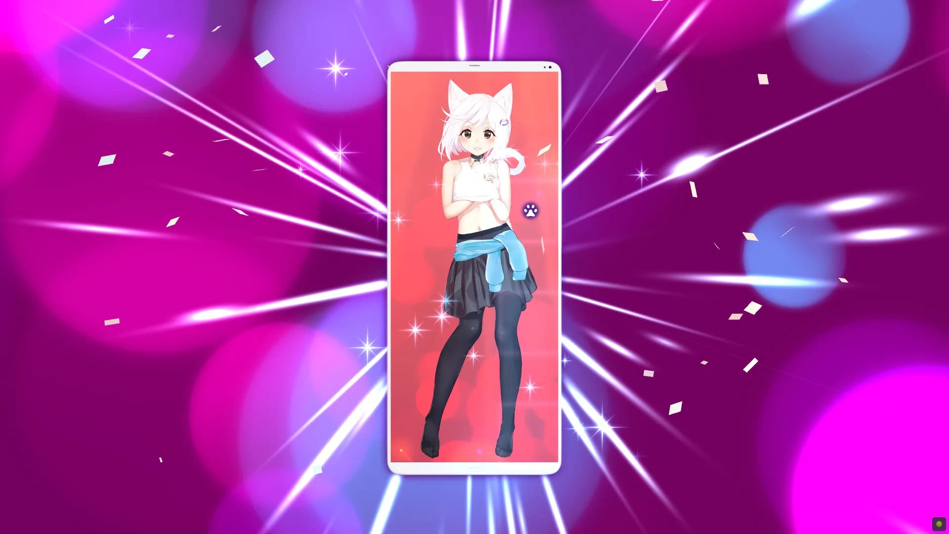 Mosaique Neko Waifus görsel 7