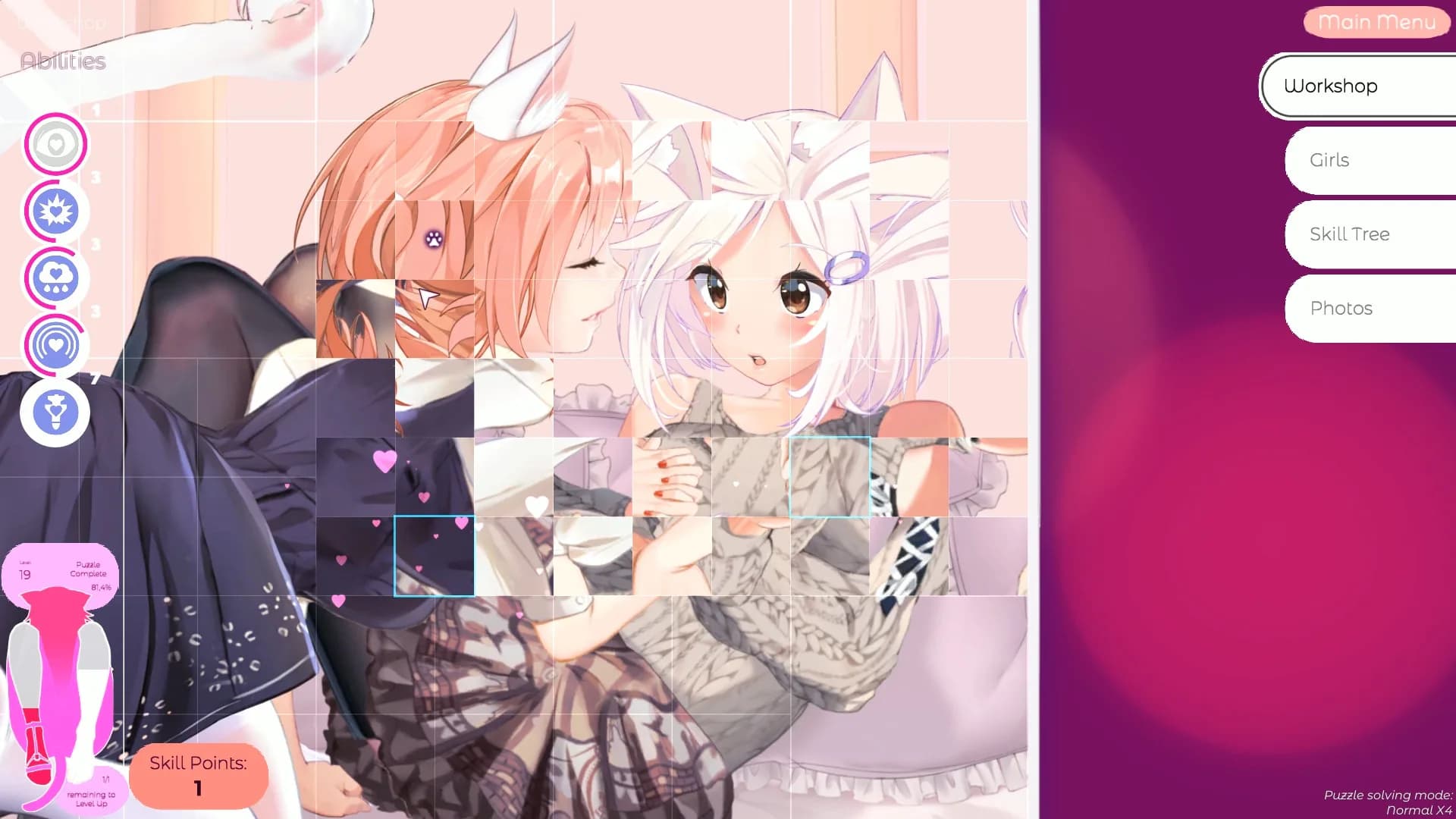 Mosaique Neko Waifus görsel 10