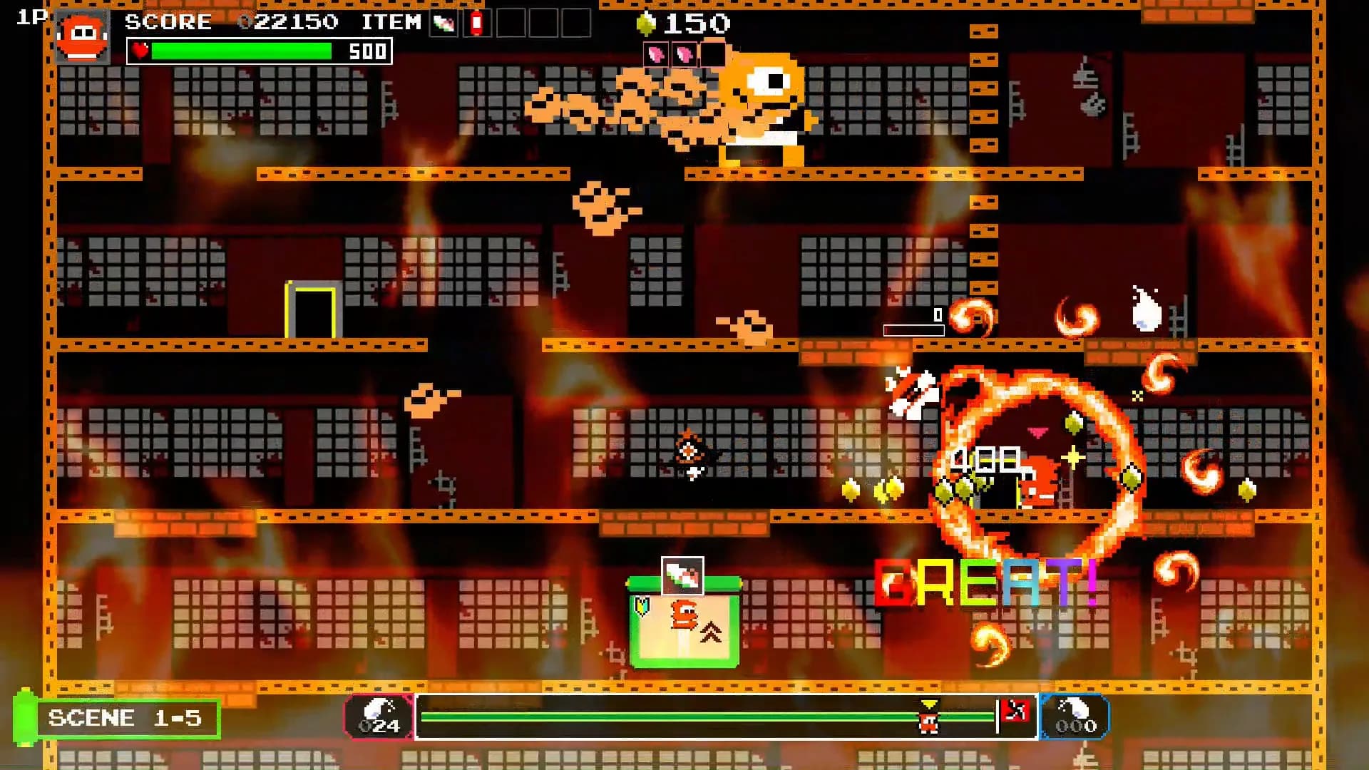 Ninja JaJaMaru: The Great Yokai Battle + Hell görsel 5