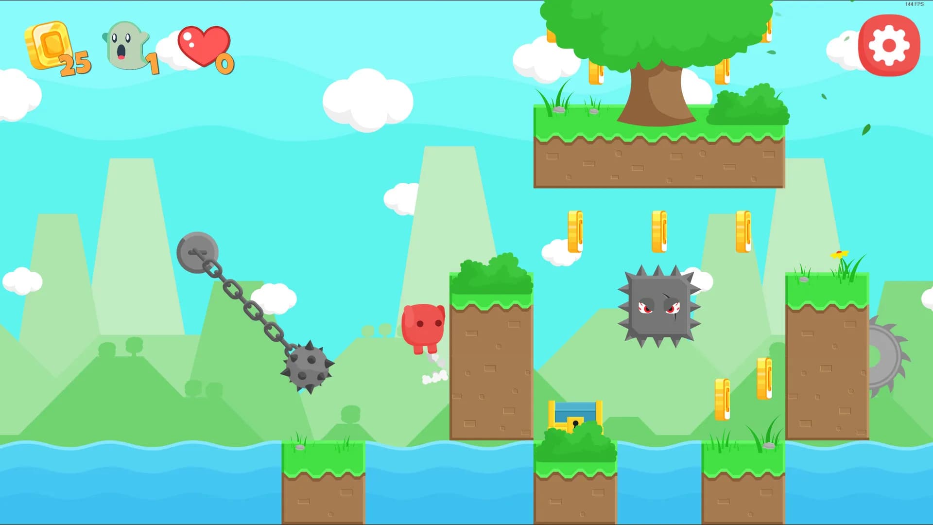 Biba`s Adventures — Hardcore Platformer görsel 5