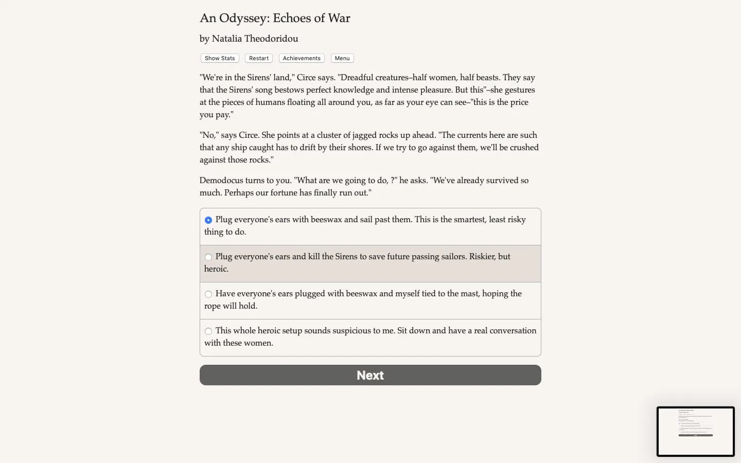 An Odyssey: Echoes of War görsel 6