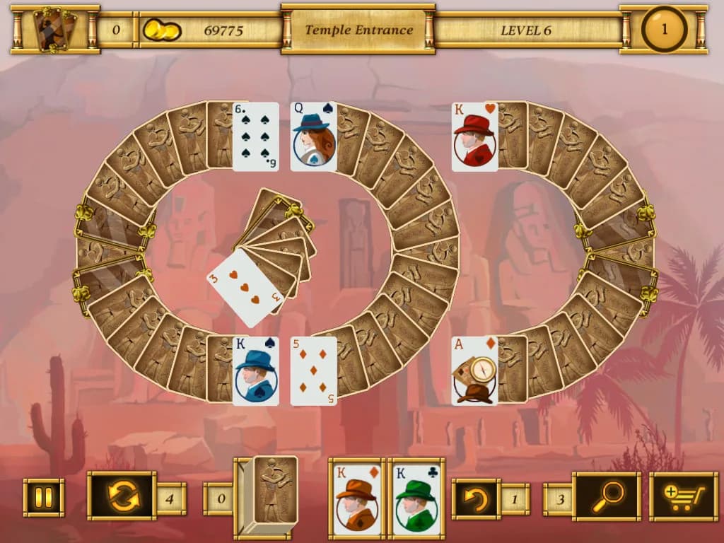 Egypt Solitaire. Match 2 Cards görsel 4