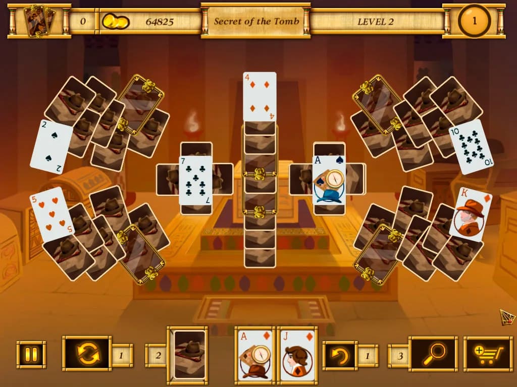 Egypt Solitaire. Match 2 Cards görsel 7