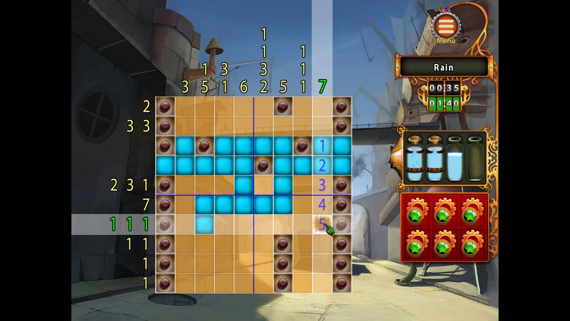 Gizmos: Steampunk Nonograms görsel 2