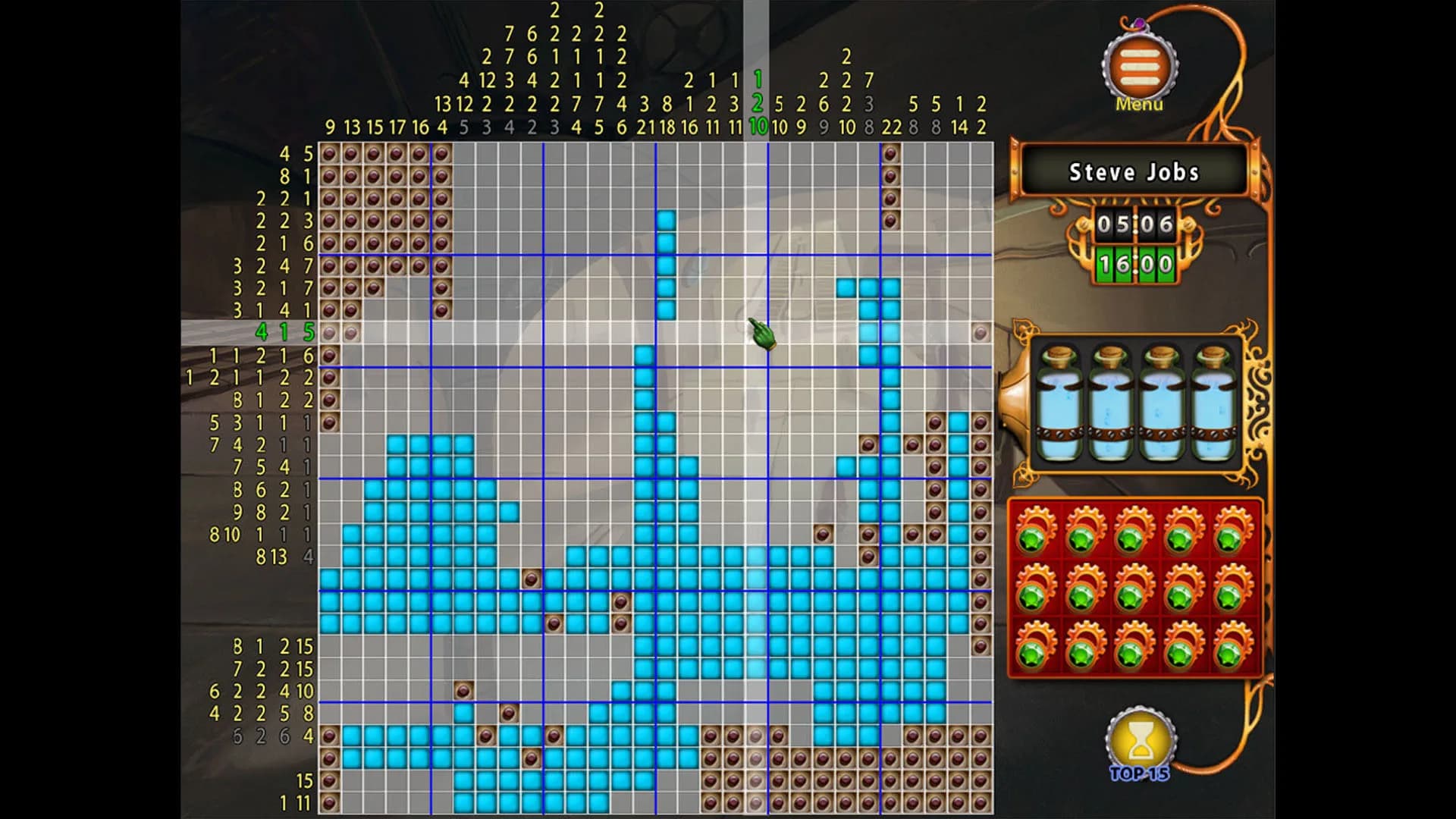Gizmos: Steampunk Nonograms görsel 5