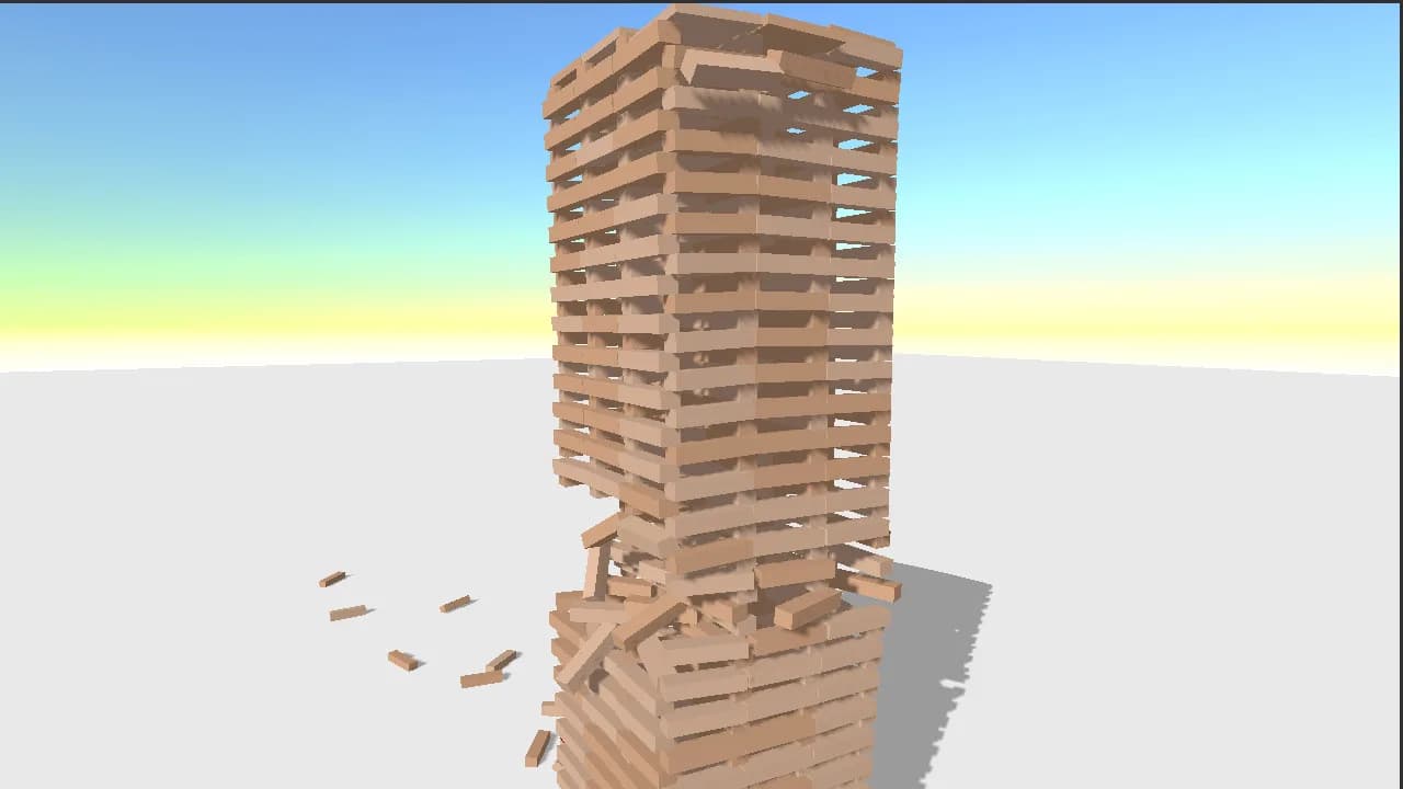 Realistic Tower Destruction görsel 5
