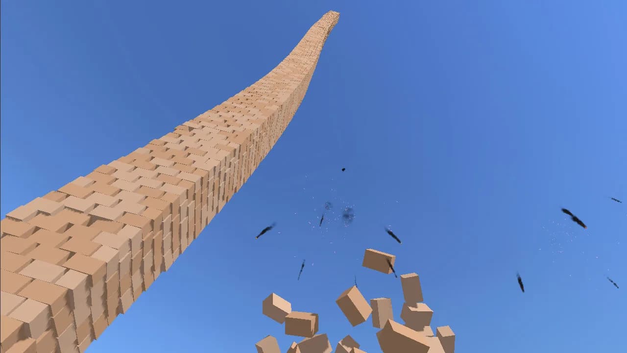 Realistic Tower Destruction görsel 6