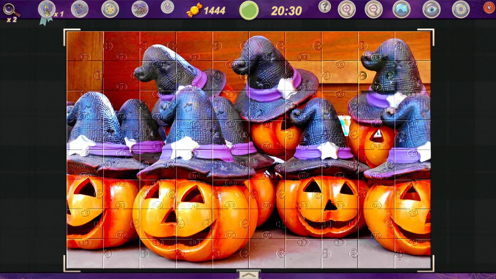 Sweet Holiday Jigsaws: Halloween Night görsel 13