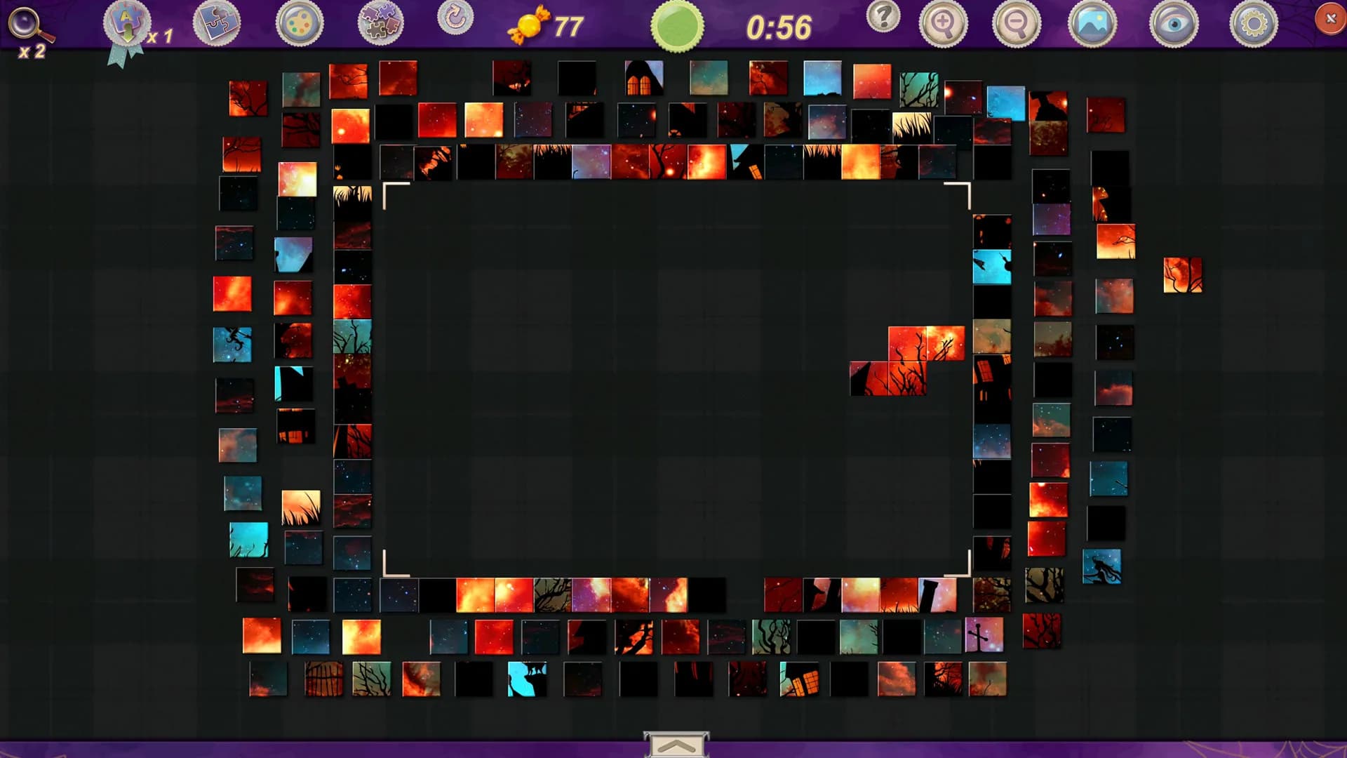 Sweet Holiday Jigsaws: Halloween Night görsel 7