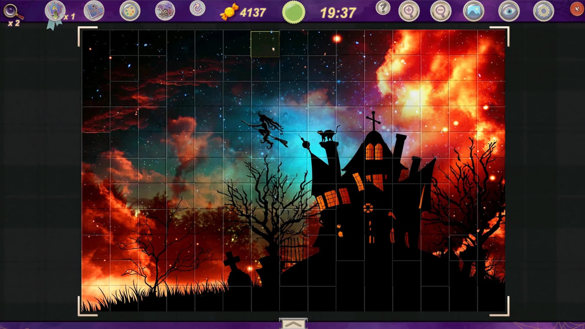 Sweet Holiday Jigsaws: Halloween Night görsel 9