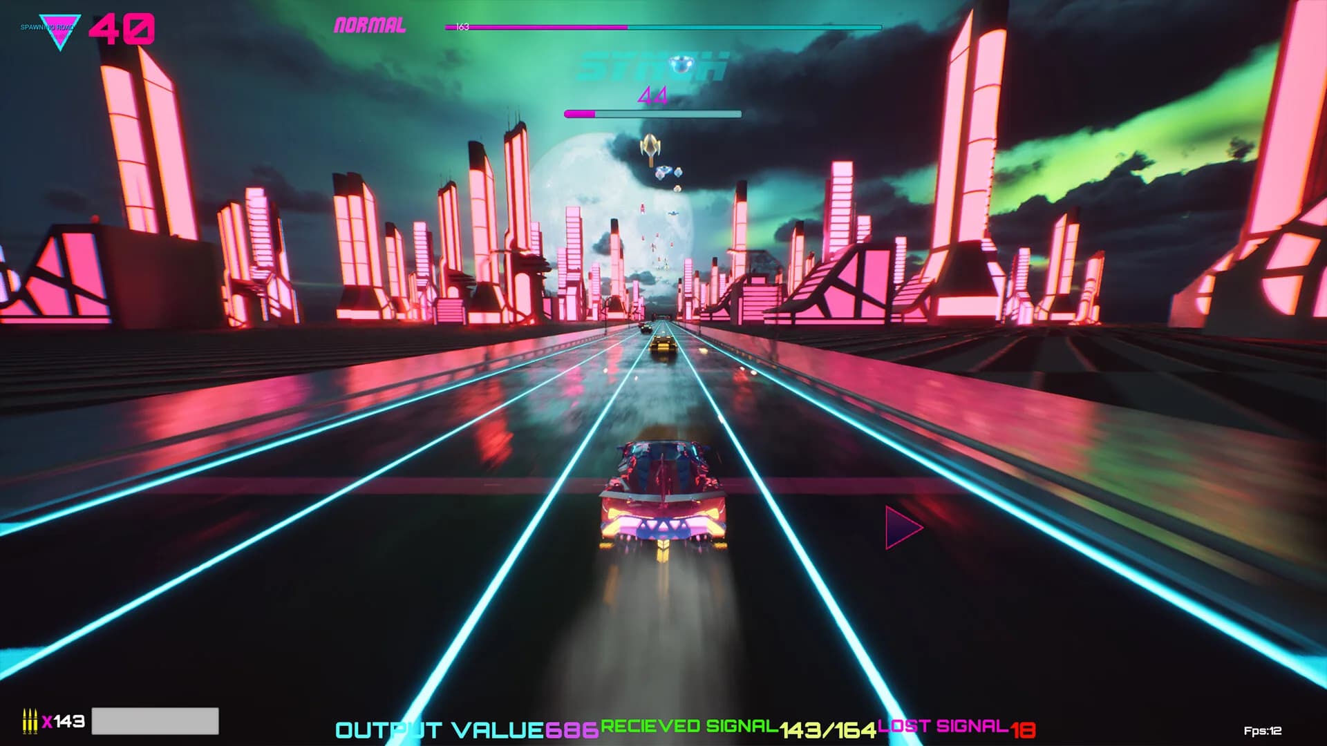 Rhythmic Retro Racer görsel 5