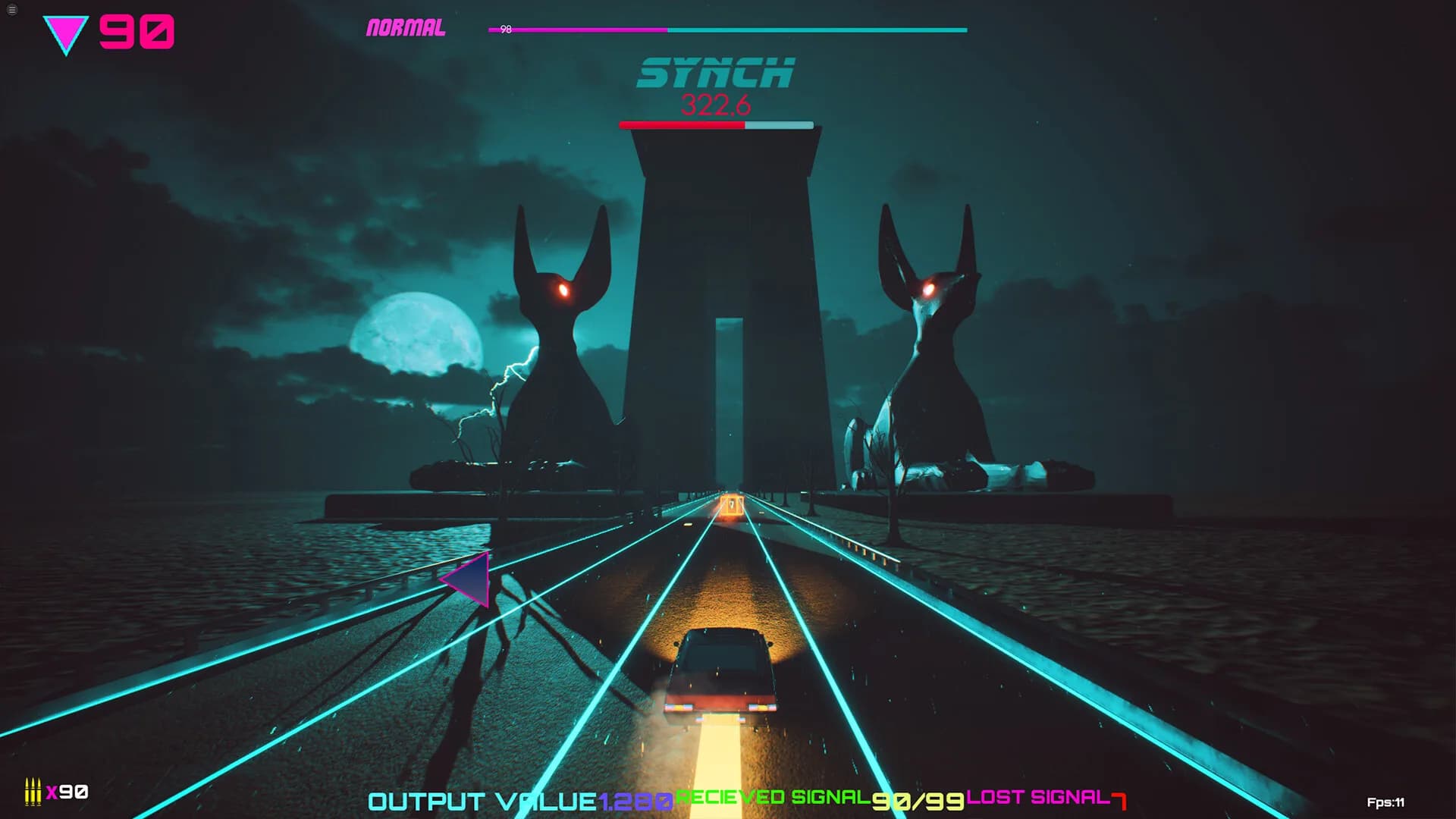 Rhythmic Retro Racer görsel 9