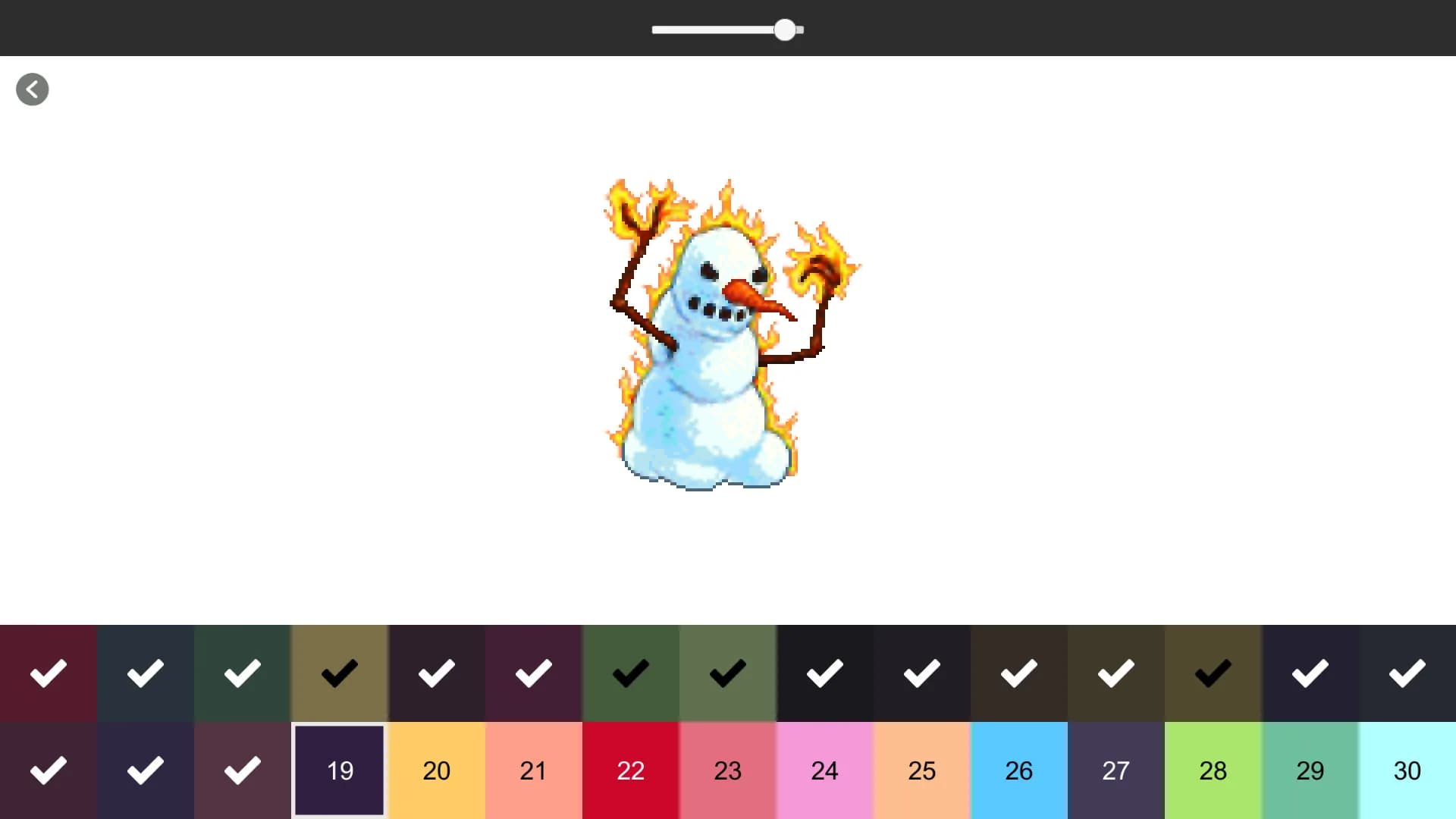 RETRO-PIXEL COLOR PALETTE: Color by Number görsel 2