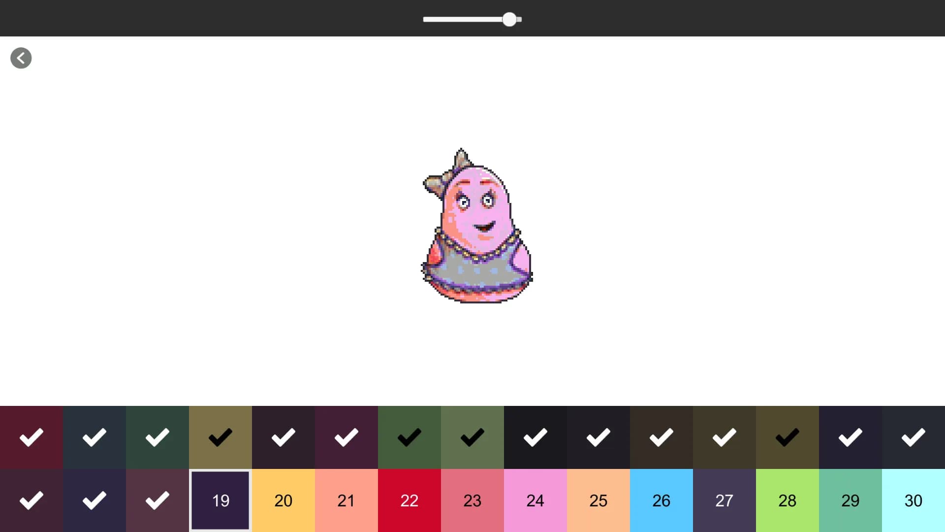 RETRO-PIXEL COLOR PALETTE: Color by Number görsel 12