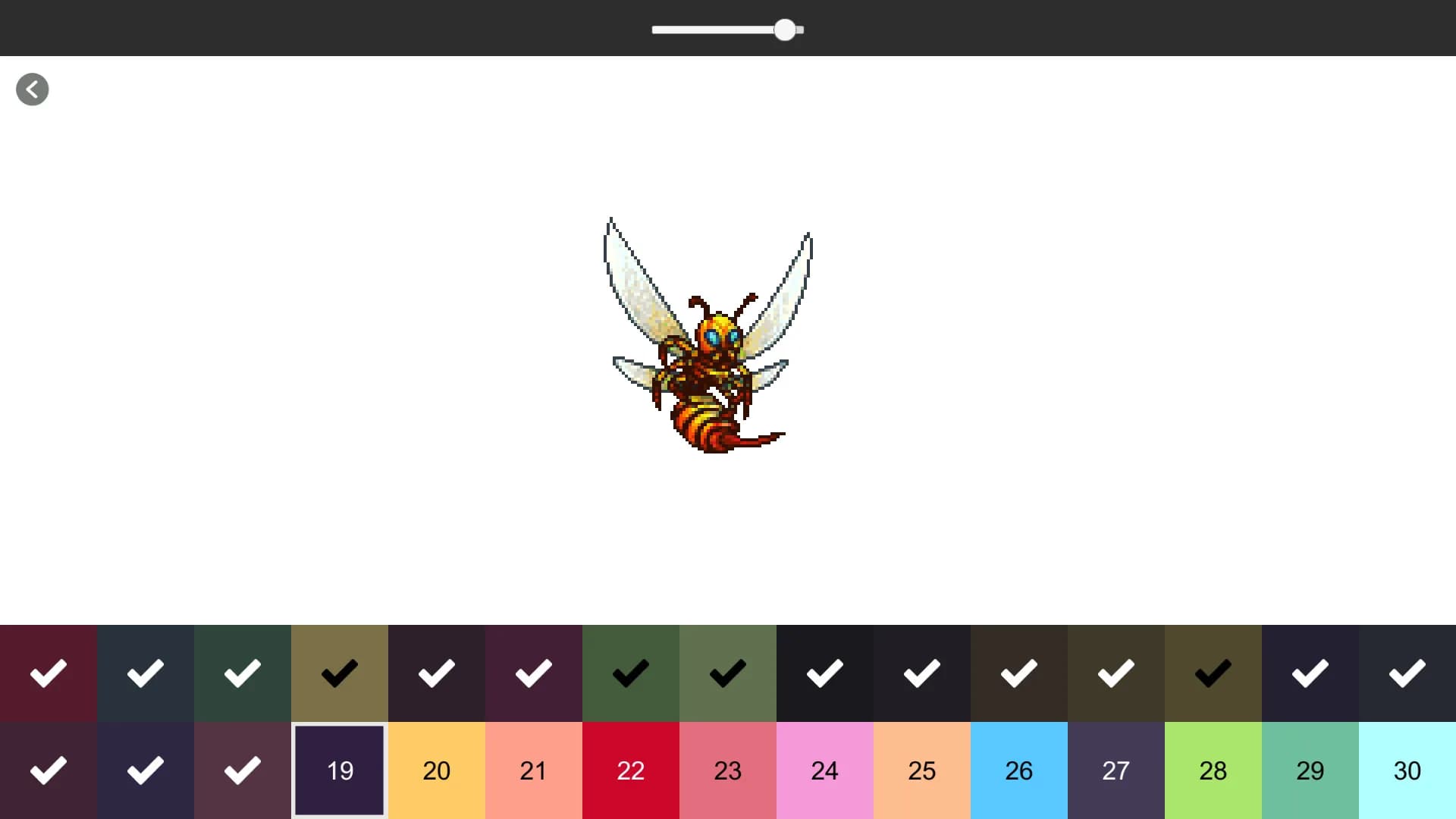 RETRO-PIXEL COLOR PALETTE: Color by Number görsel 4