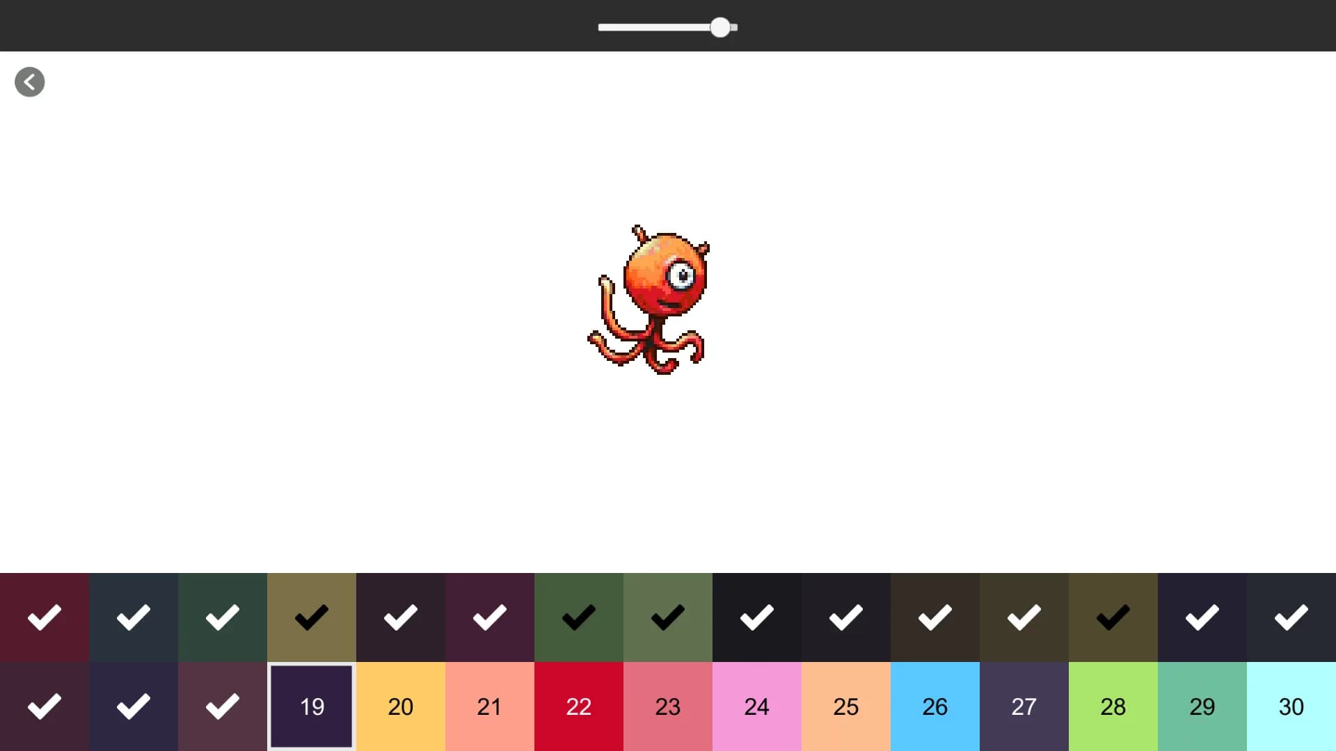 RETRO-PIXEL COLOR PALETTE: Color by Number görsel 5