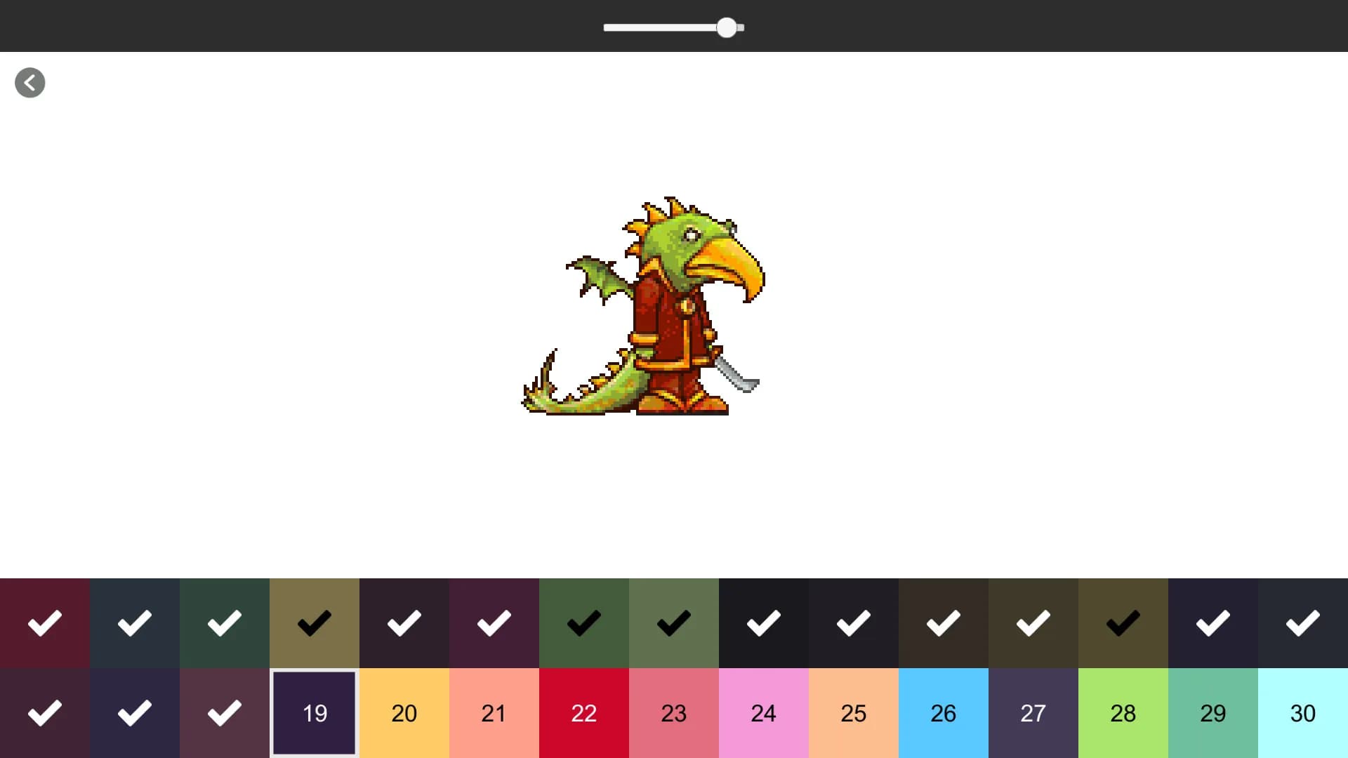 RETRO-PIXEL COLOR PALETTE: Color by Number görsel 8