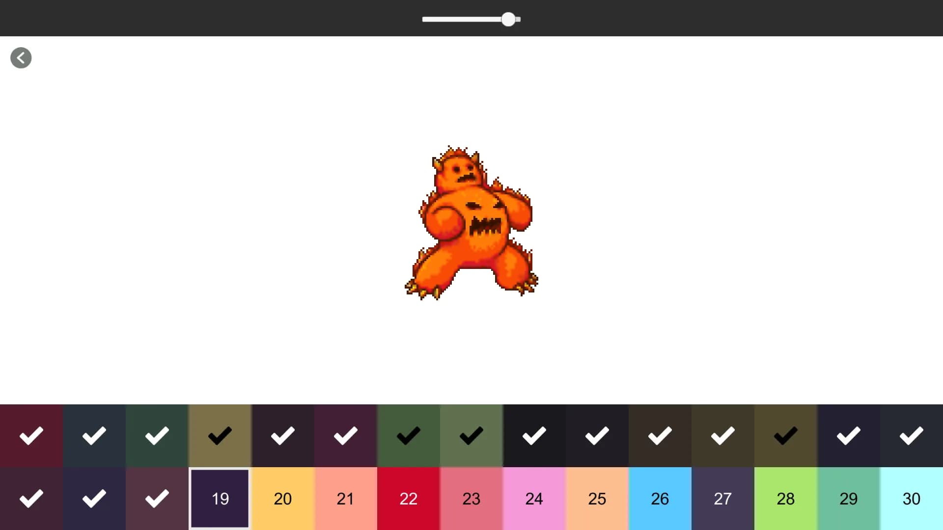 RETRO-PIXEL COLOR PALETTE: Color by Number görsel 9