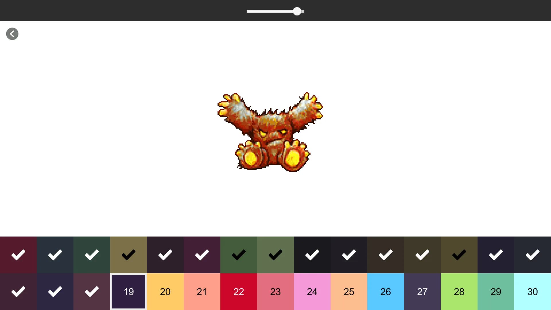 RETRO-PIXEL COLOR PALETTE: Color by Number görsel 10
