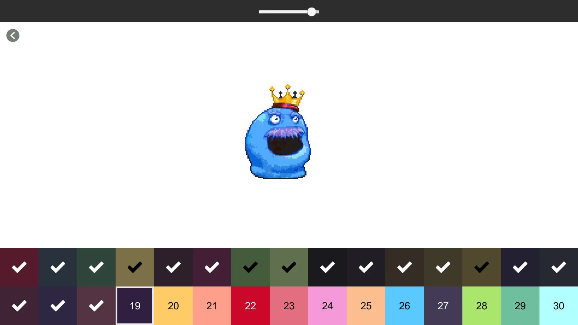 RETRO-PIXEL COLOR PALETTE: Color by Number görsel 11