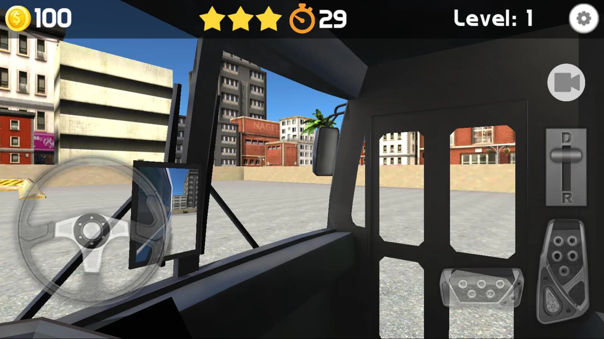 Bus Parking 3D görsel 4