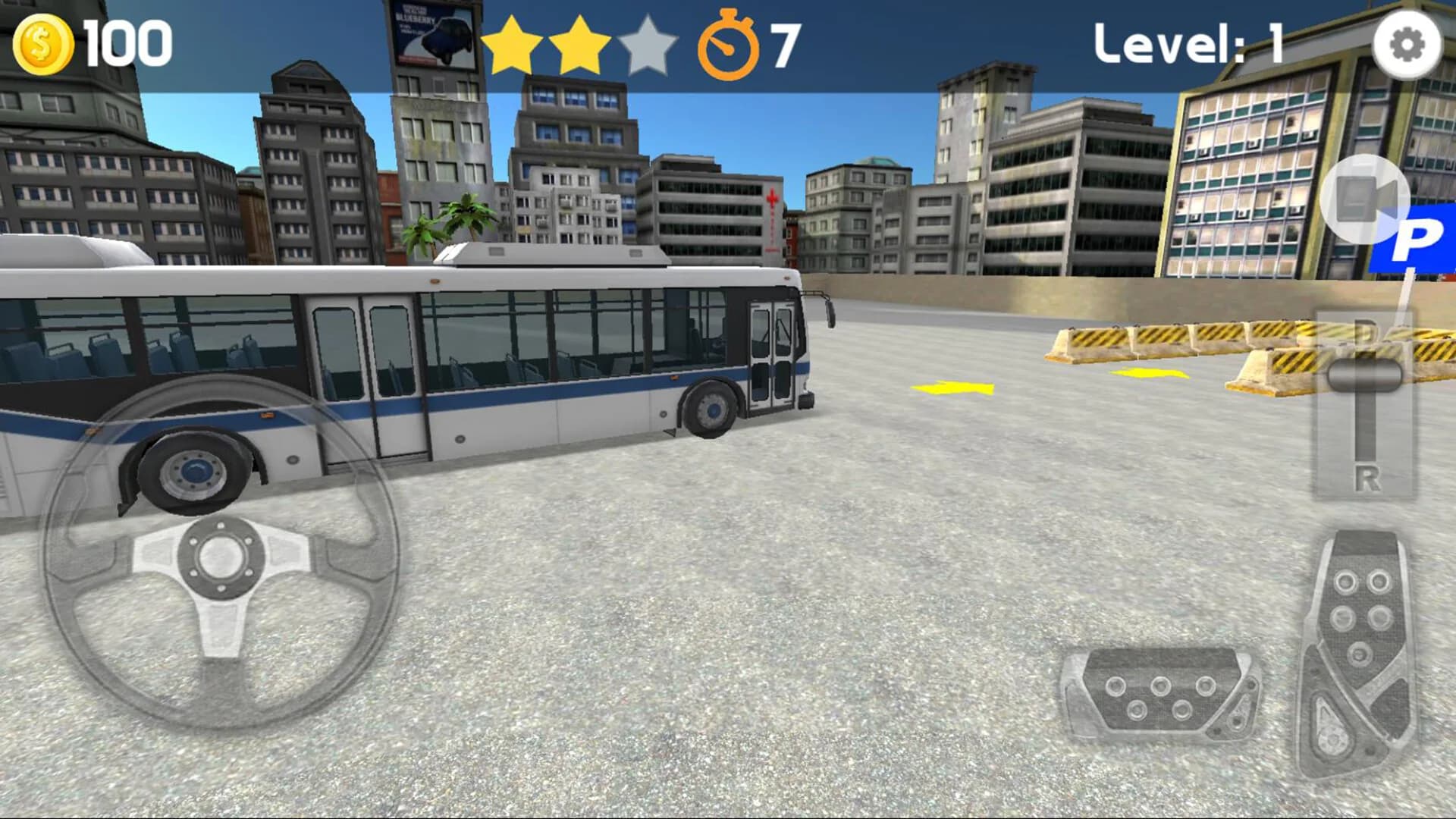 Bus Parking 3D görsel 6
