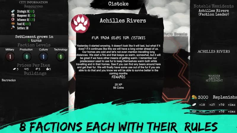 fullybroKEN - A Unique Mix of 4X / Post-Apocalypse / RPG / Roguelike görsel 7