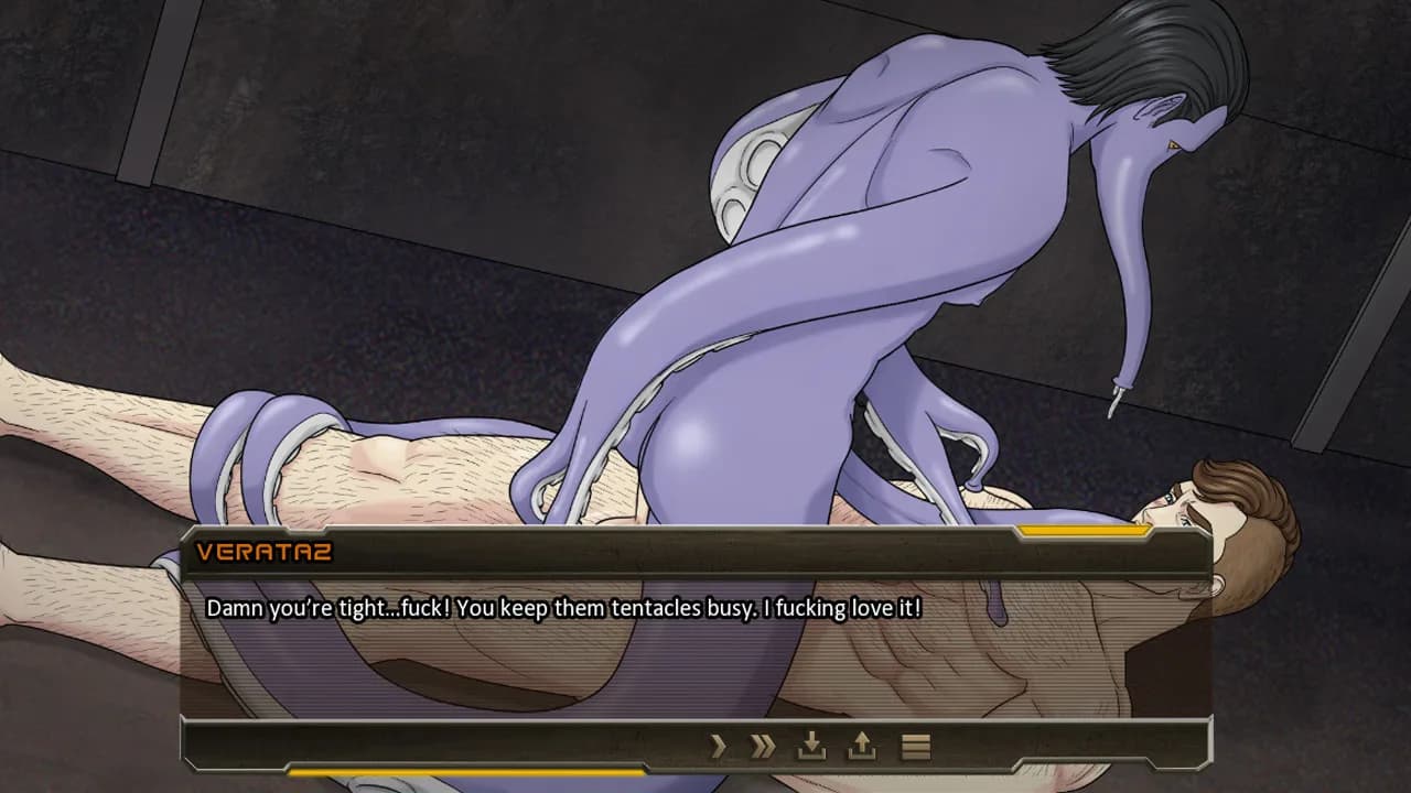 Alpha Hole Prison - A Yaoi, Gay, Bara Visual Novel görsel 4