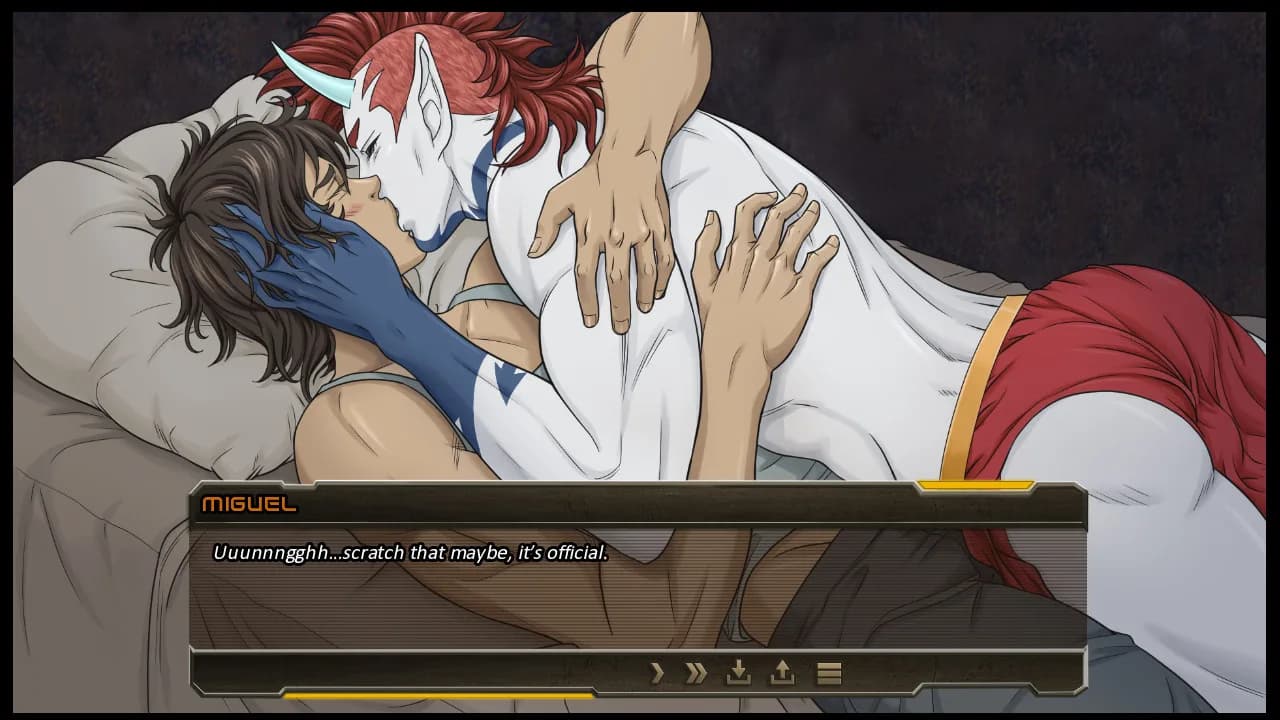 Alpha Hole Prison - A Yaoi, Gay, Bara Visual Novel görsel 6