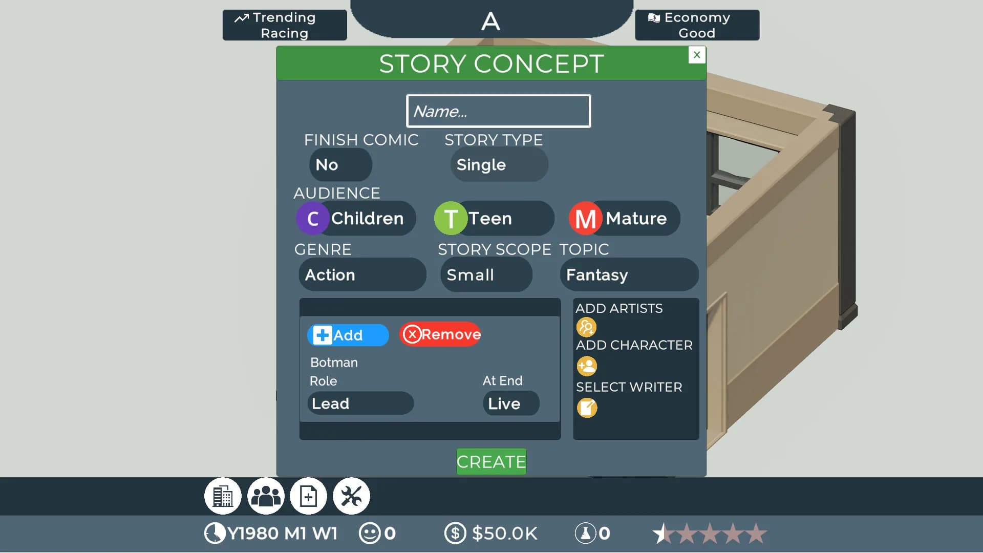 Comic Book Tycoon görsel 5