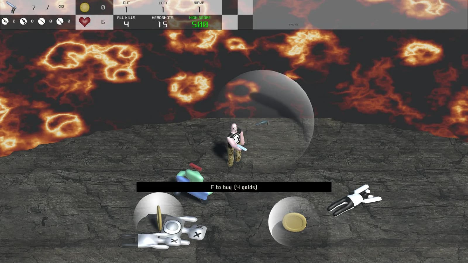 Attack of the alien thingies from lava! görsel 5
