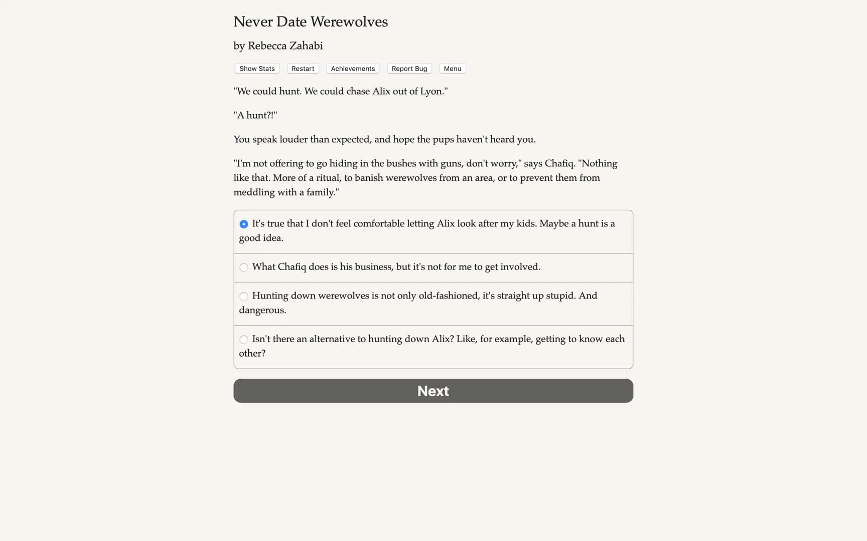 Never Date Werewolves görsel 4