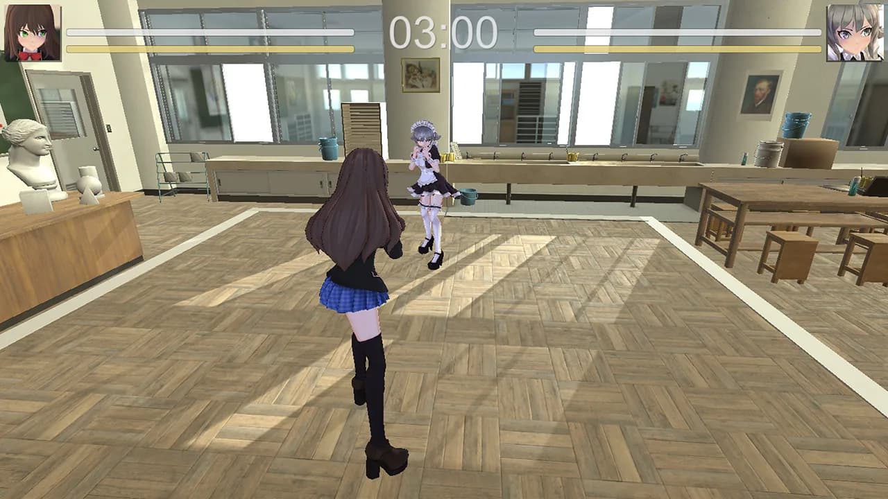 美少女格斗学院／Beautiful Girl Fight School görsel 7