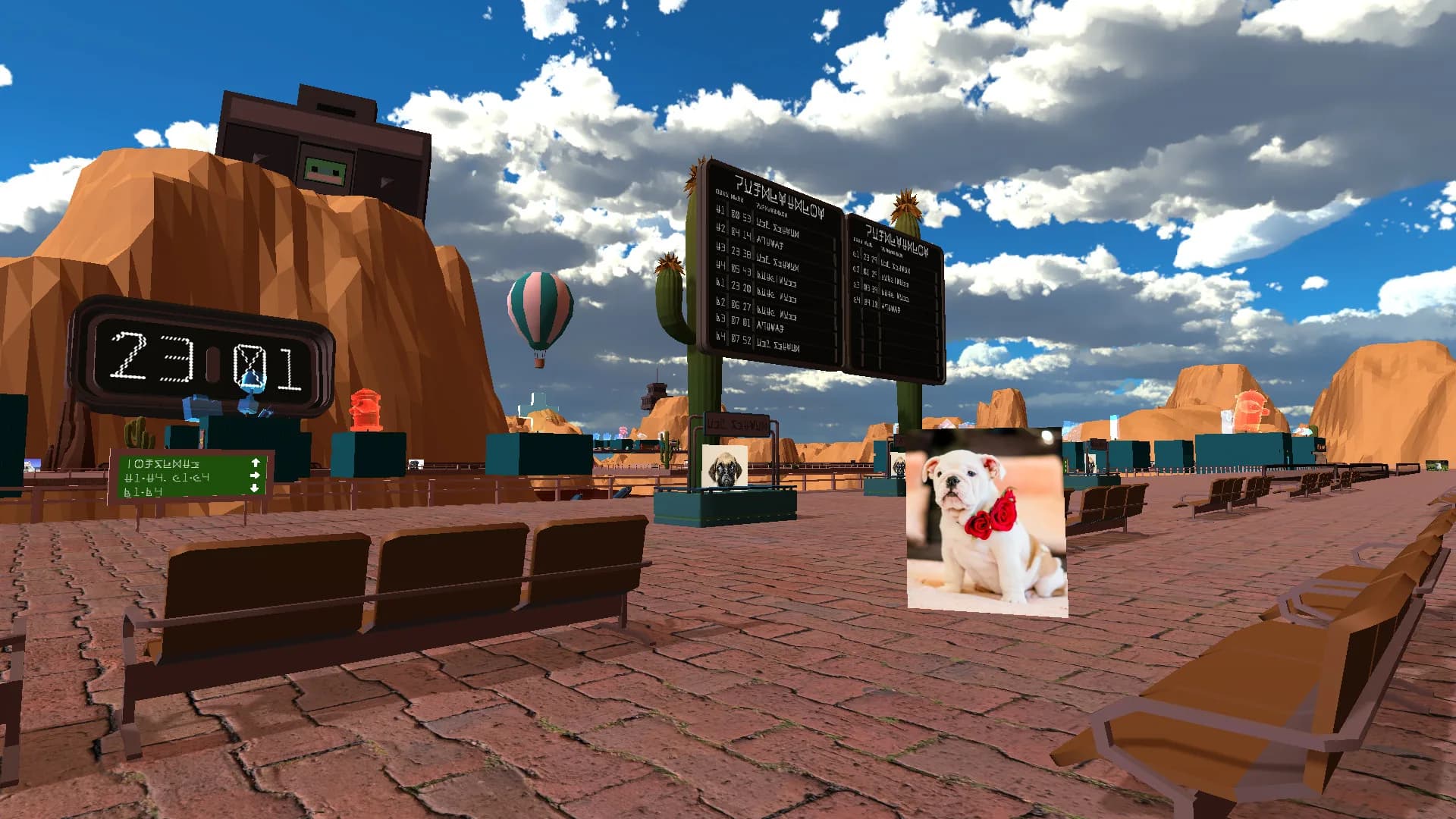 An Airport for Aliens Currently Run by Dogs görsel 8