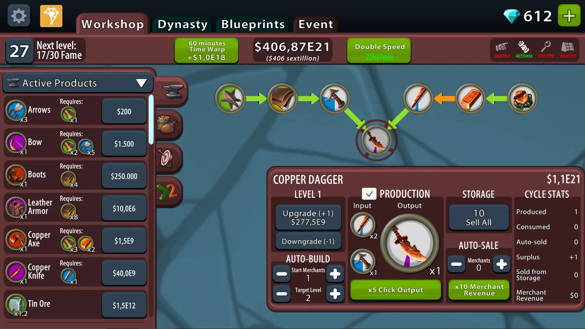 Crafting Idle Clicker görsel 4
