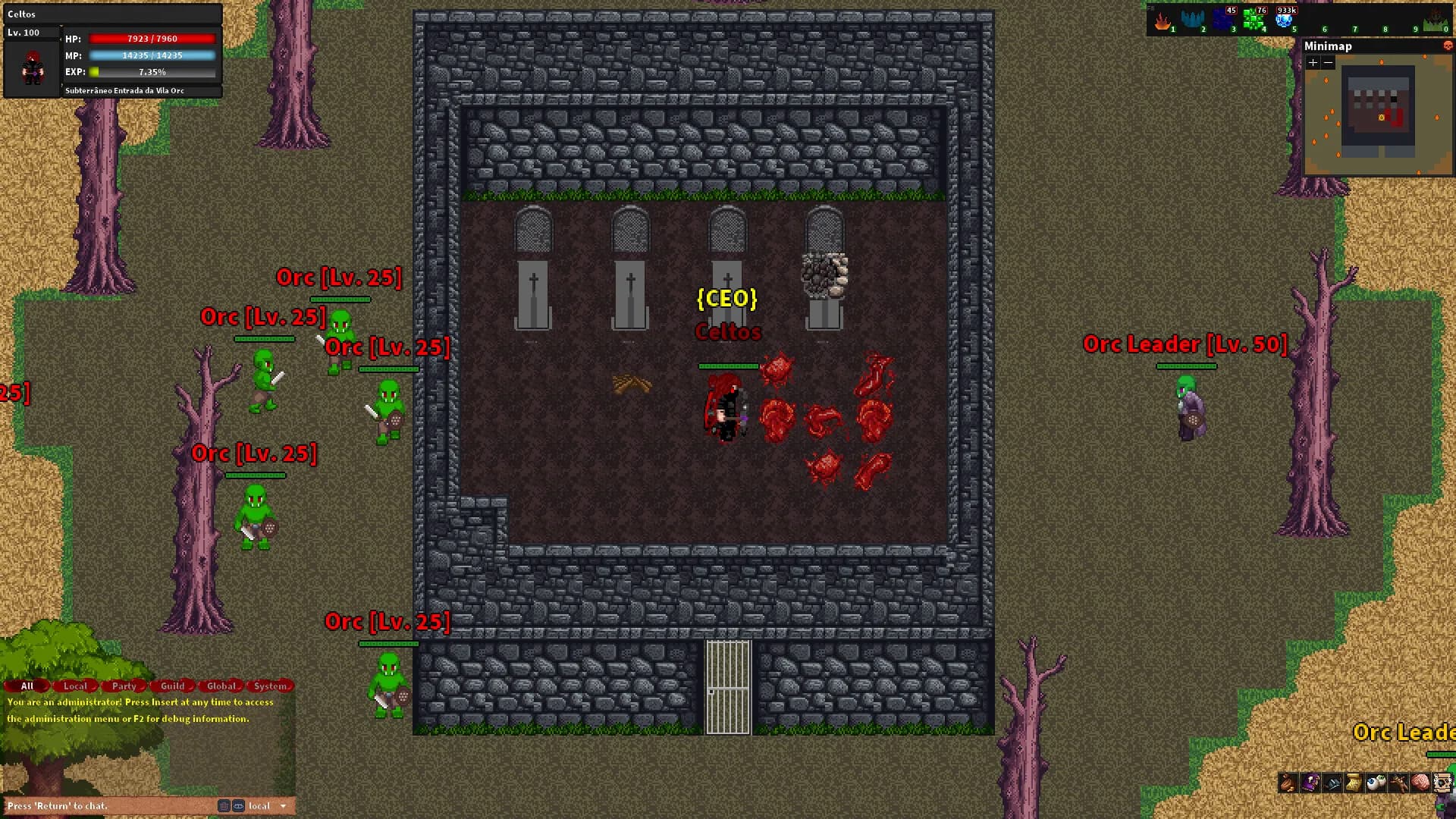 Rebornia - MMORPG 2D görsel 4