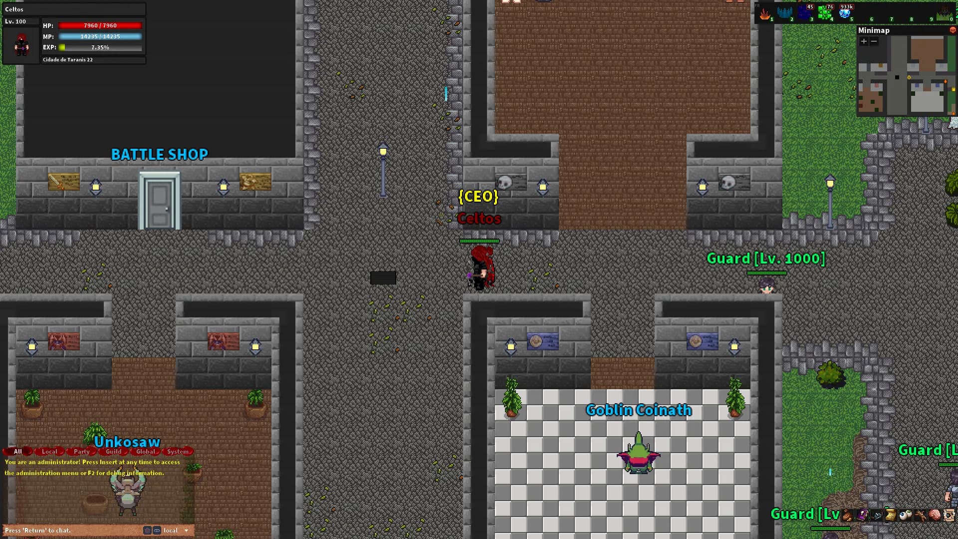 Rebornia - MMORPG 2D görsel 6