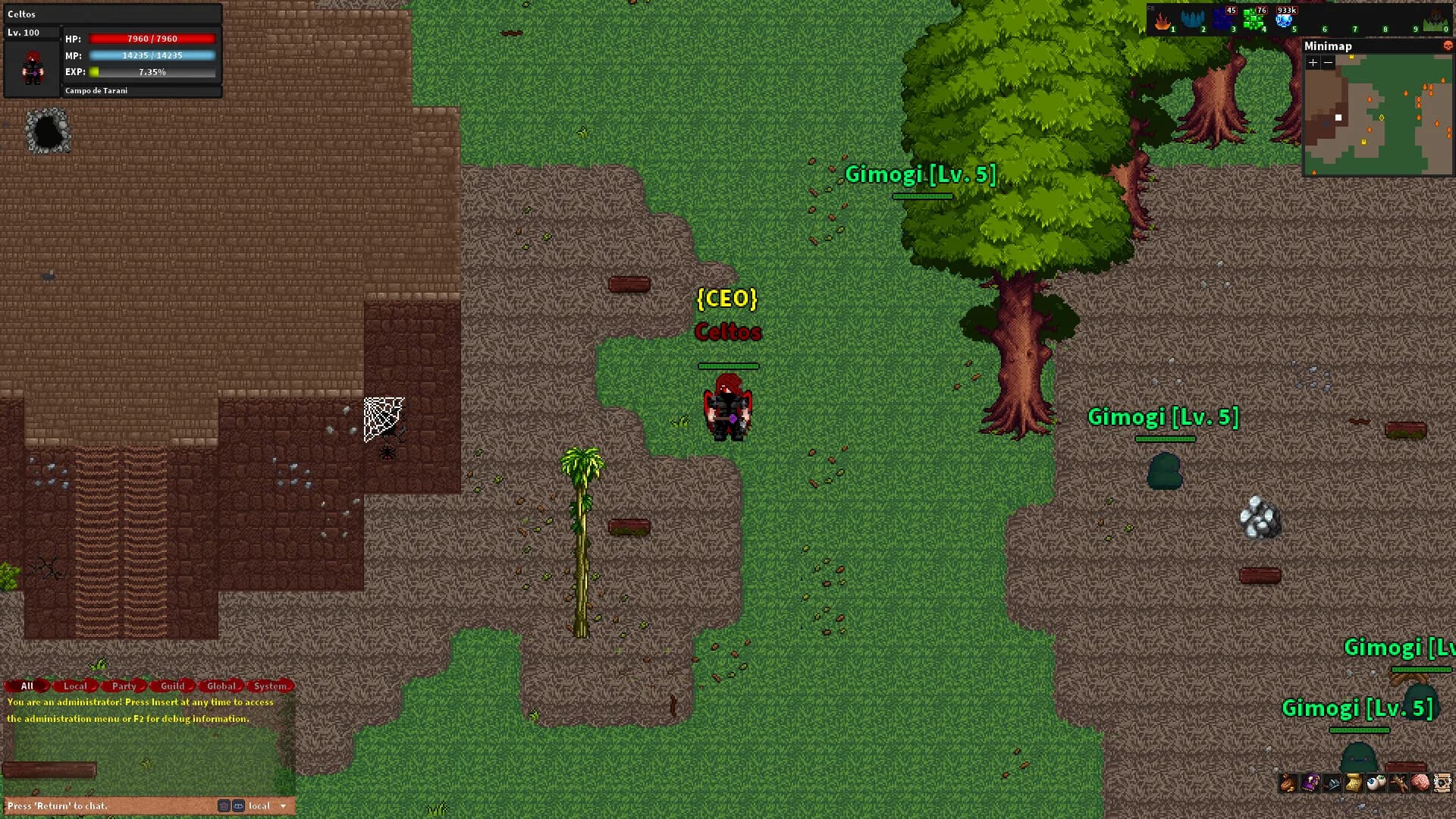 Rebornia - MMORPG 2D görsel 7