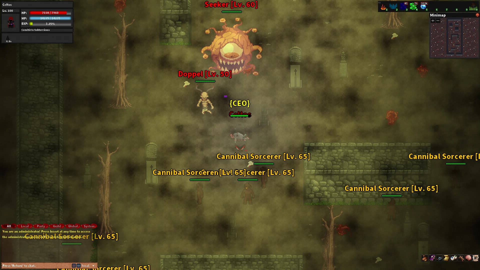 Rebornia - MMORPG 2D görsel 11