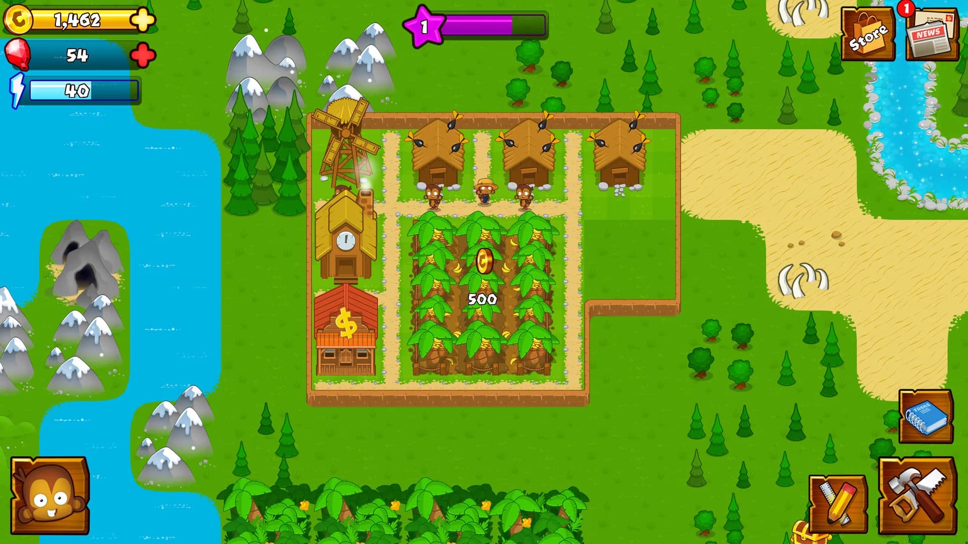 Bloons Monkey City görsel 2