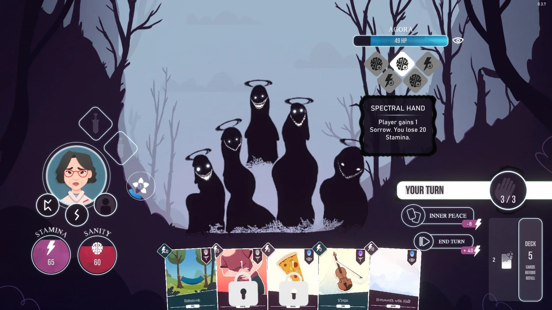 Neurodeck : Psychological Deckbuilder görsel 2
