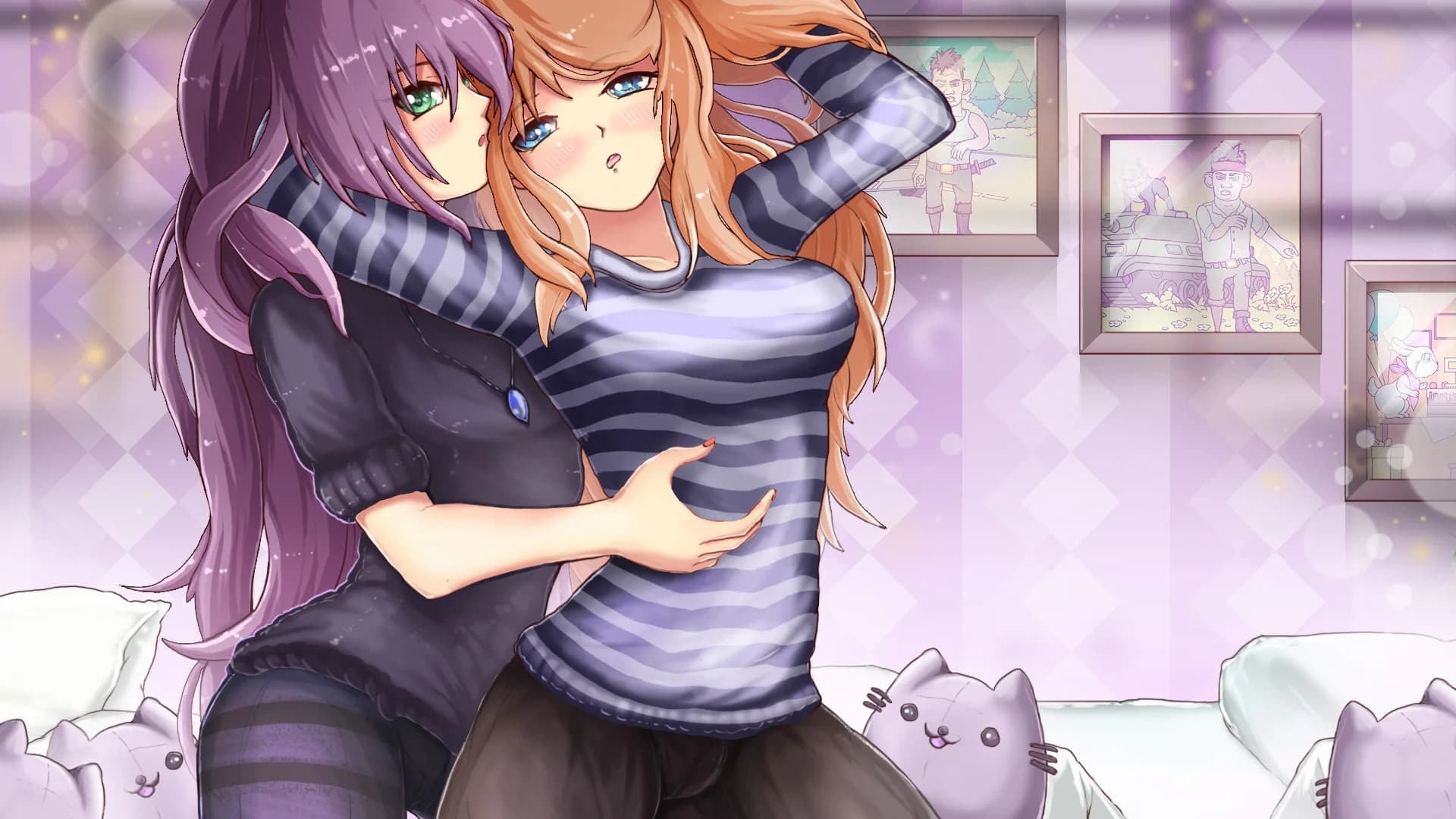 Hentai Two Girls görsel 2